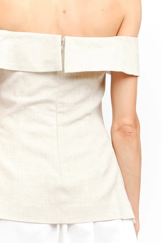 Sandy Linen Mini Dress - Image 7