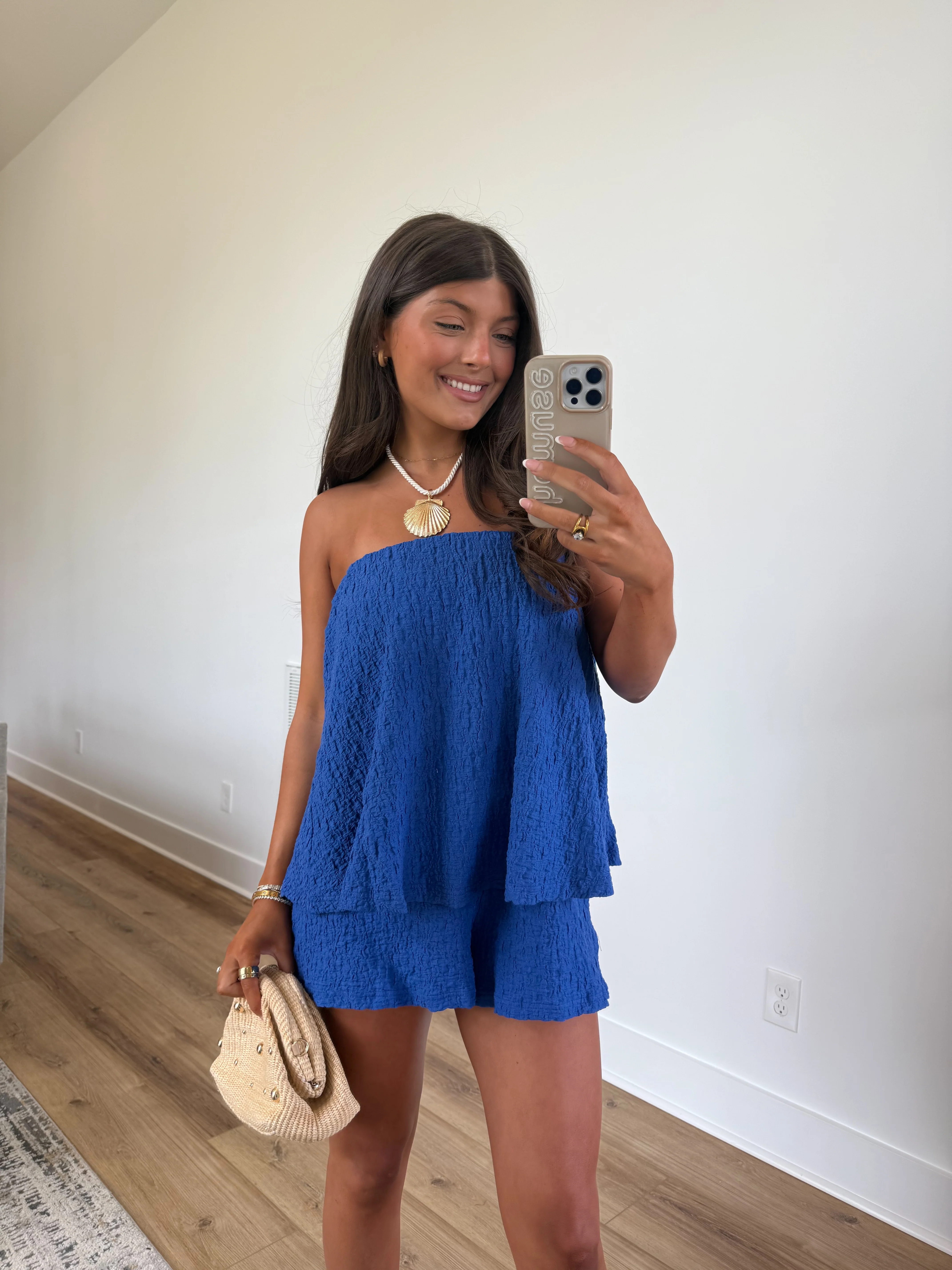 Santorini Blue Romper - Image 4