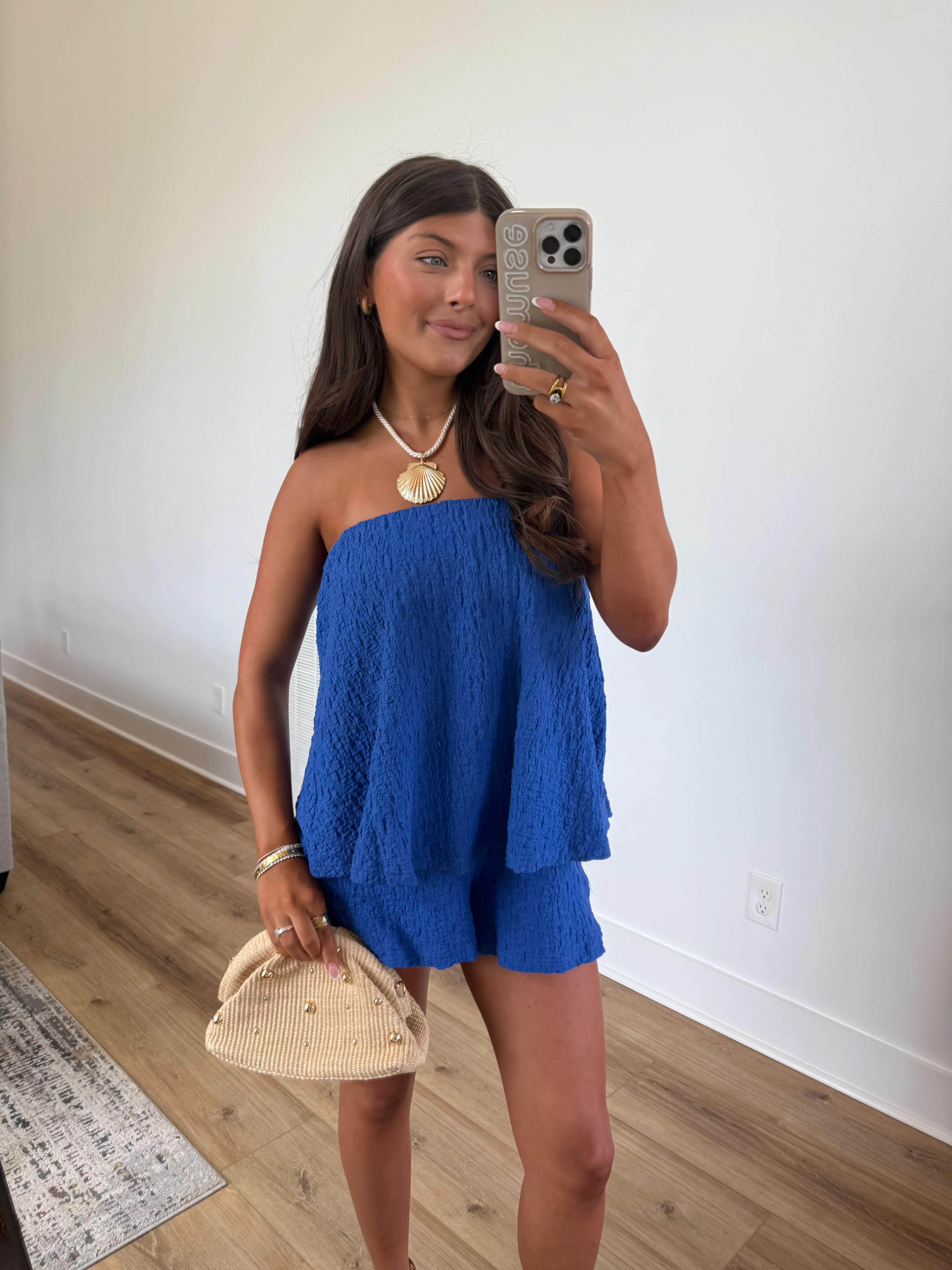 Santorini Blue Romper - Image 6