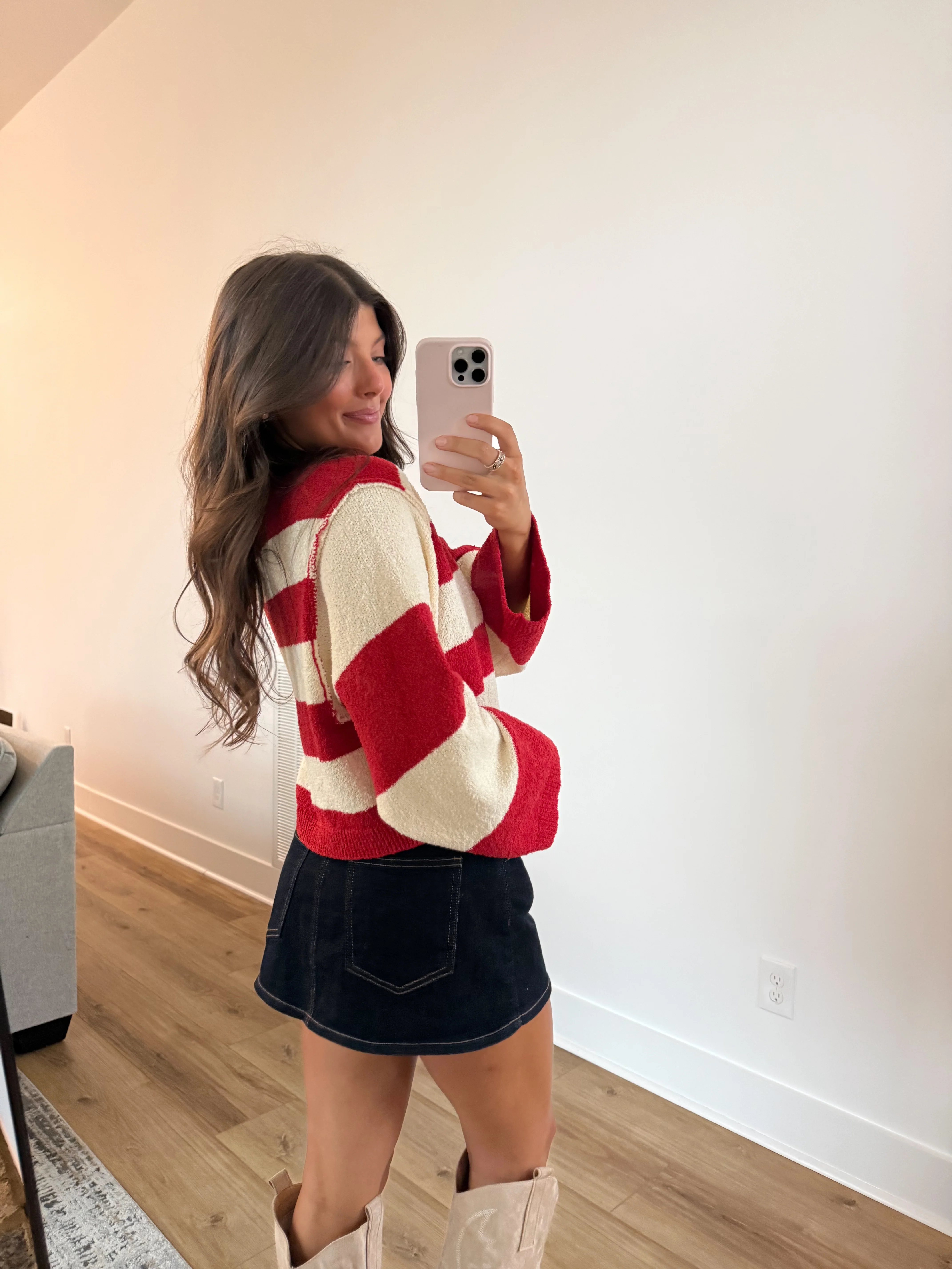 Scarlet Stripe Sweater - Image 4