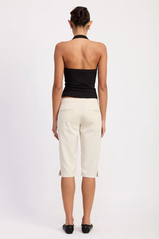Sculpt Halter Top (Black) - Image 8