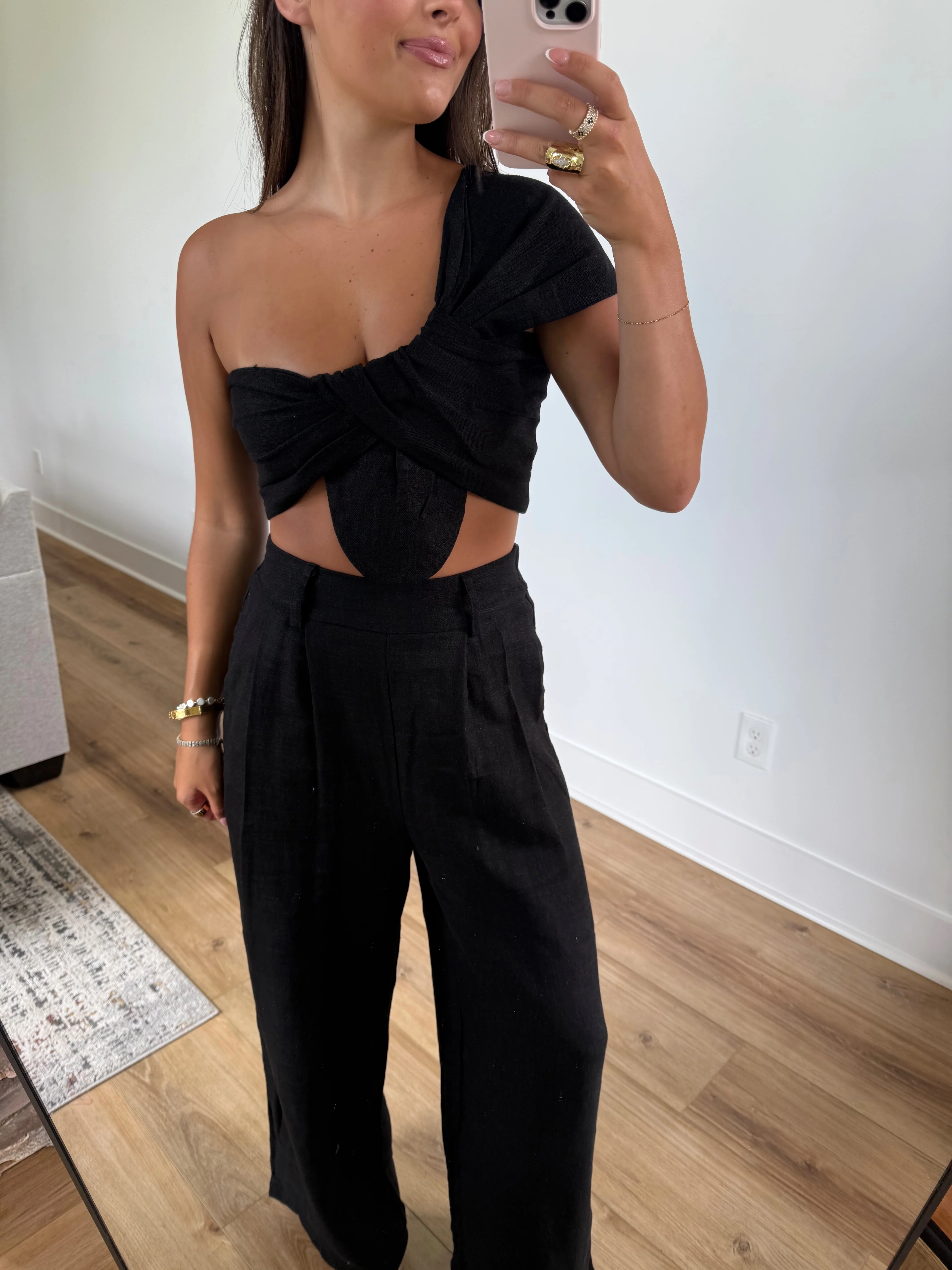 Seaside Linen Set (Black) - Image 2