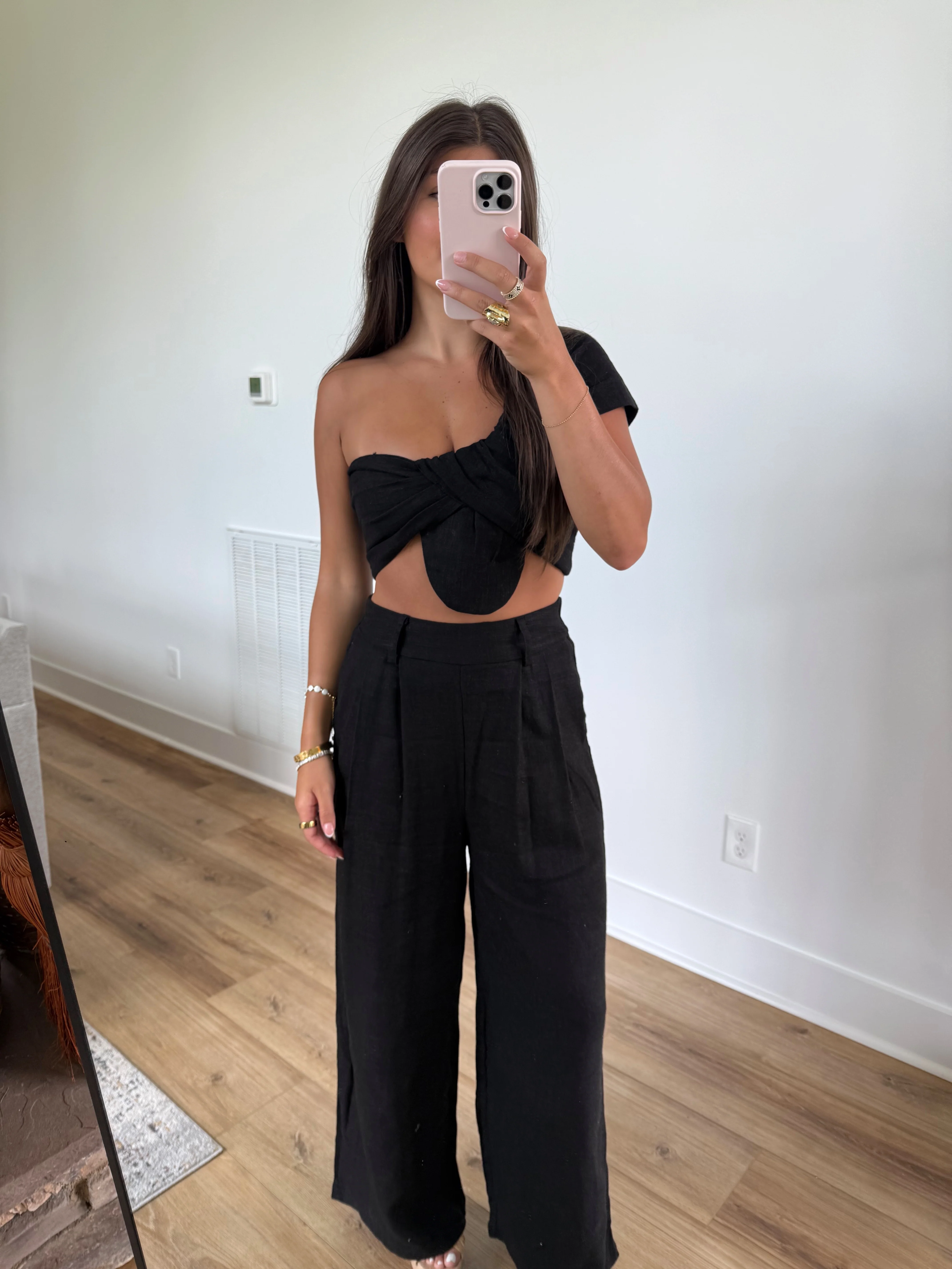 Seaside Linen Set (Black) - Image 4
