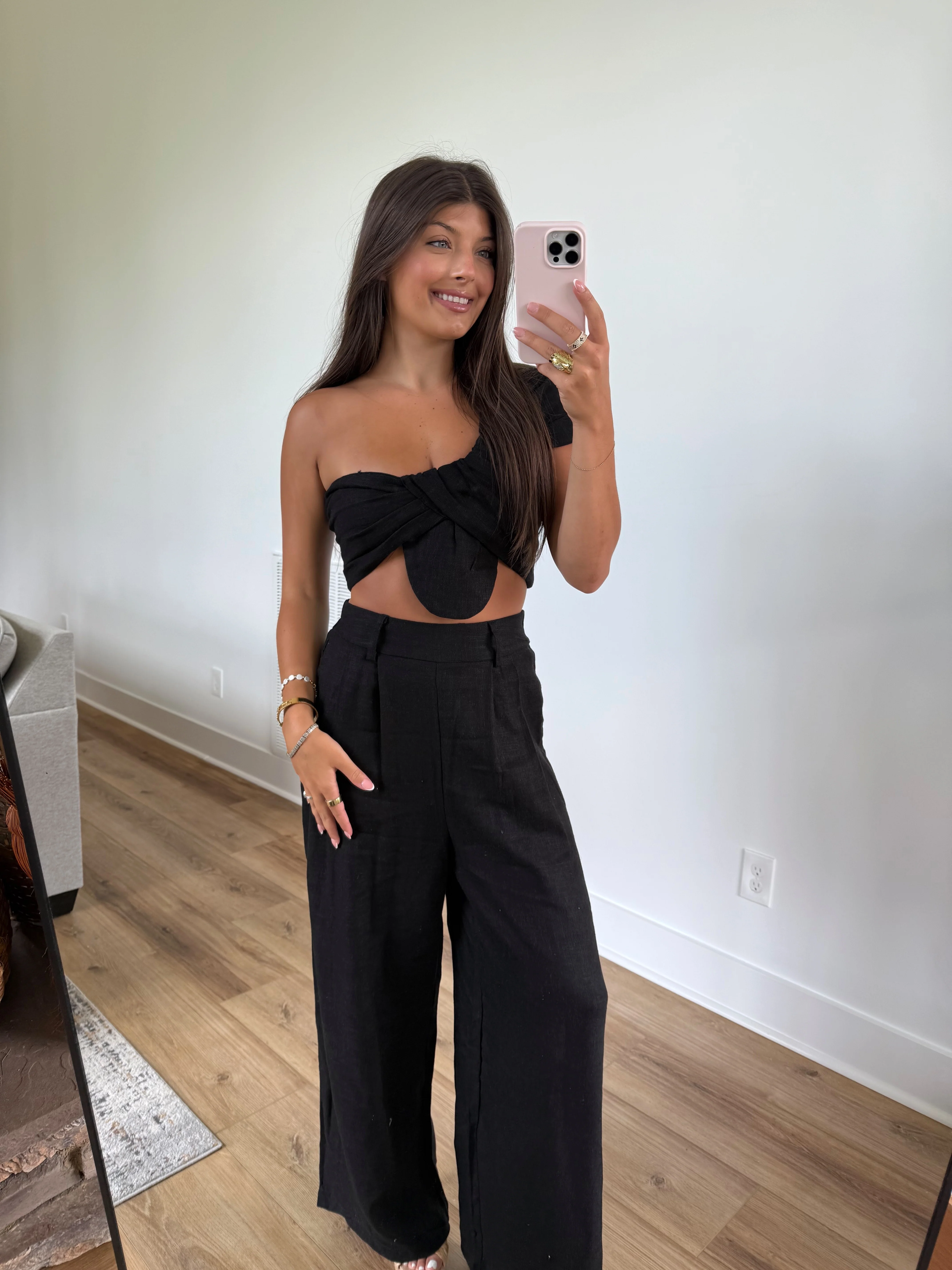 Seaside Linen Set (Black) - Image 6