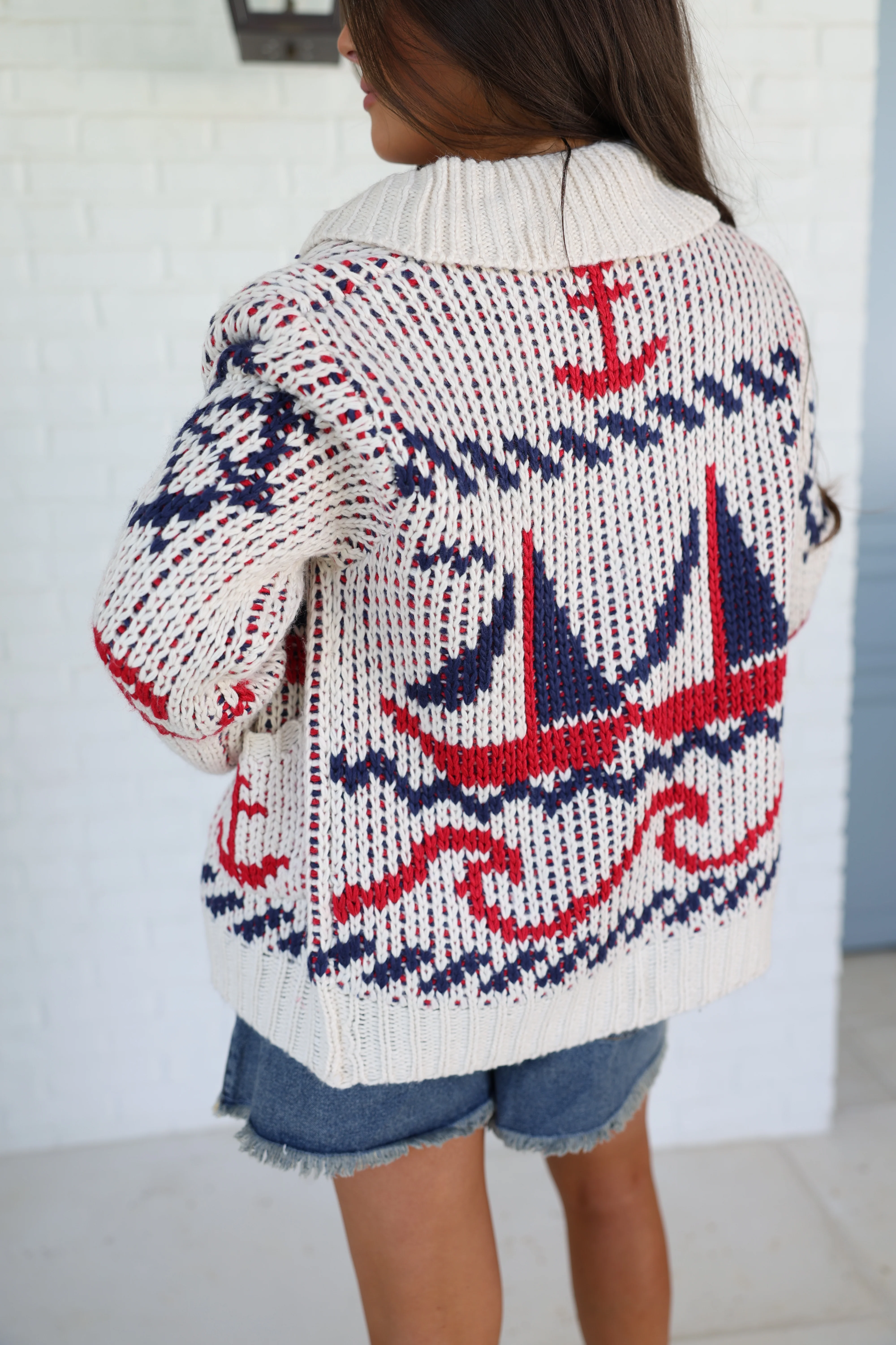Seaside Sailing Cardigan - Image 4