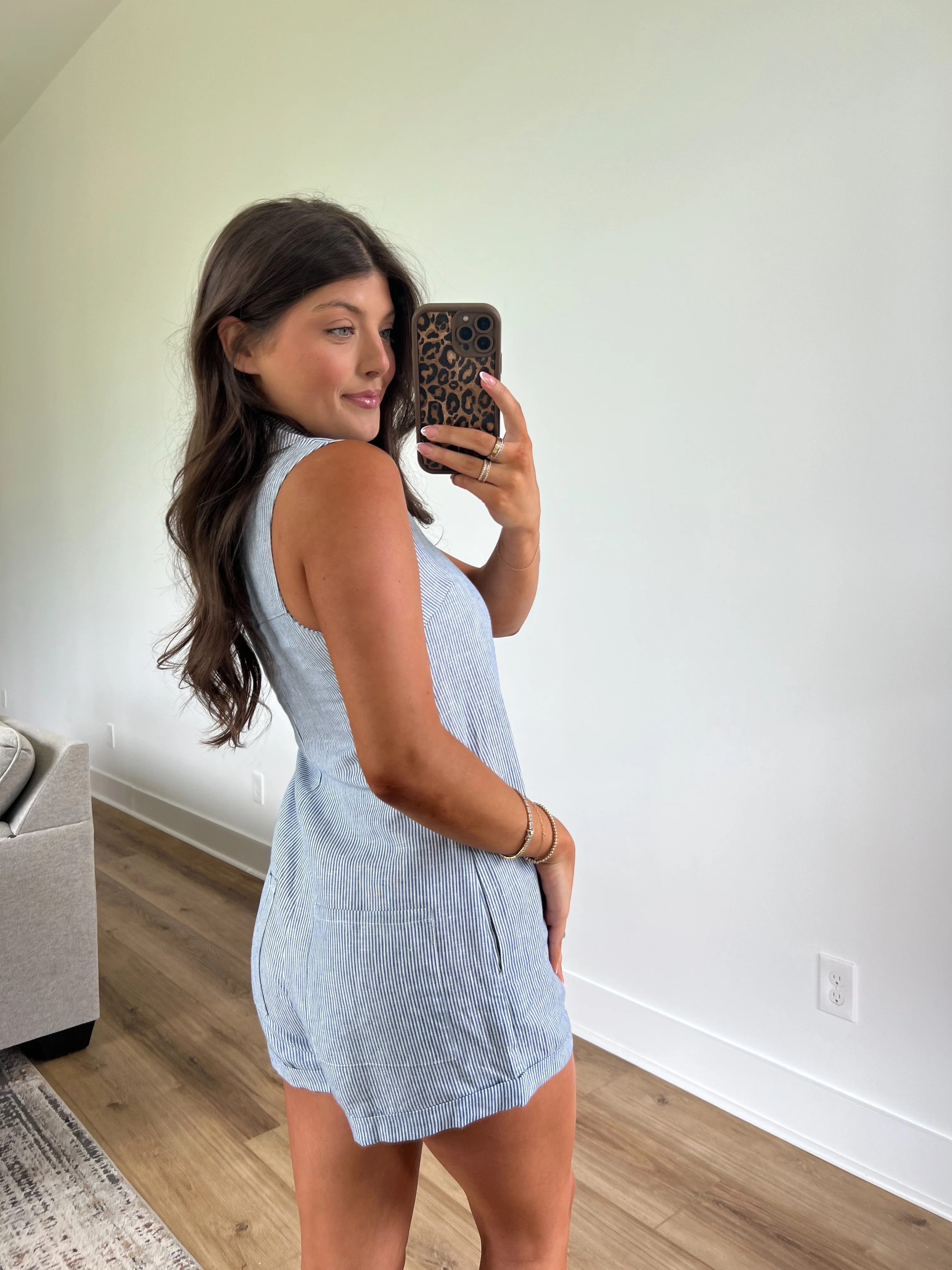 Seersucker Romper - Image 5