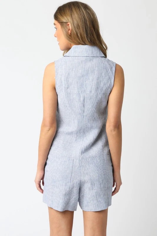 Seersucker Romper - Image 8