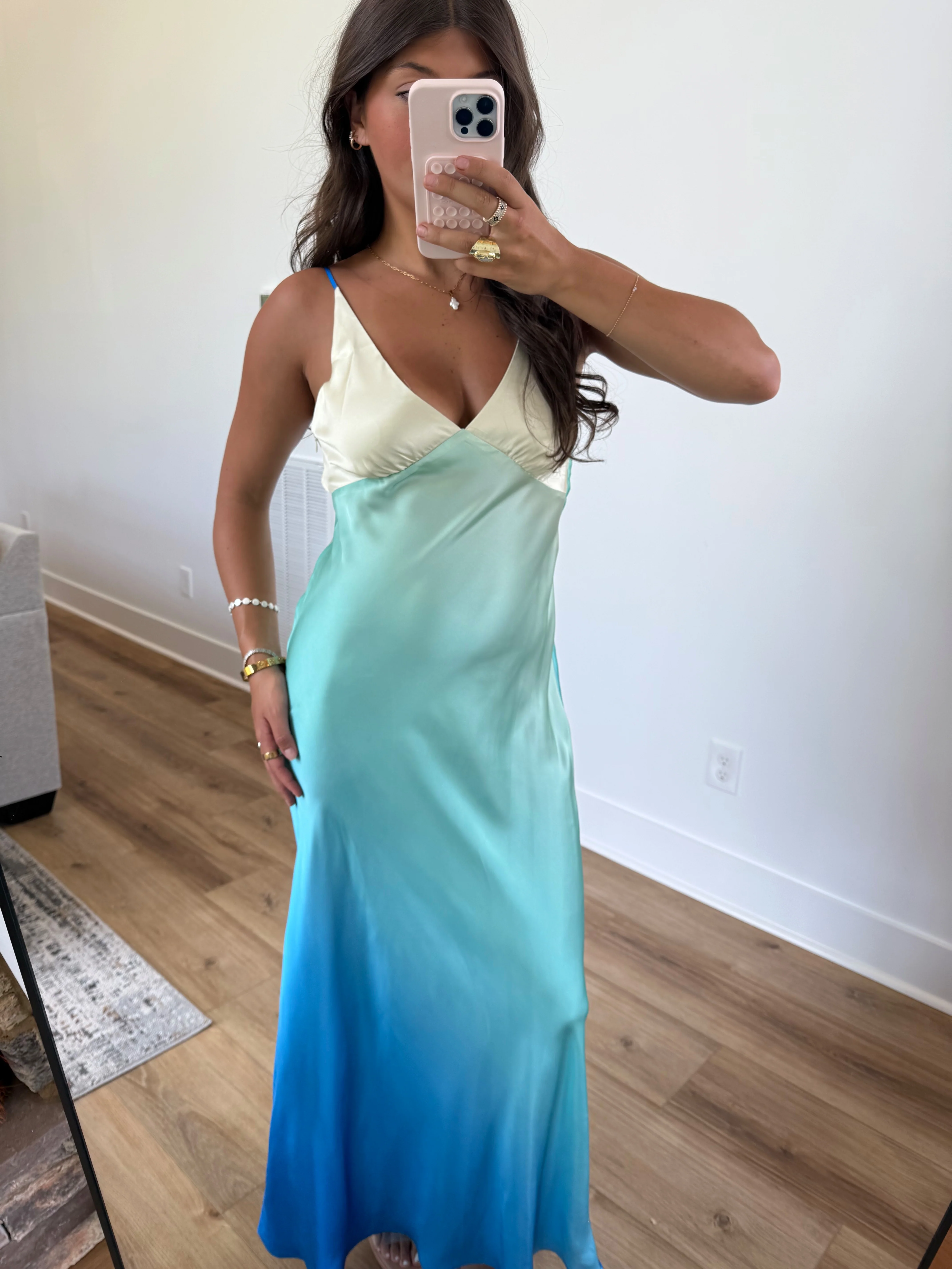 Skylight Satin Dress - Image 3