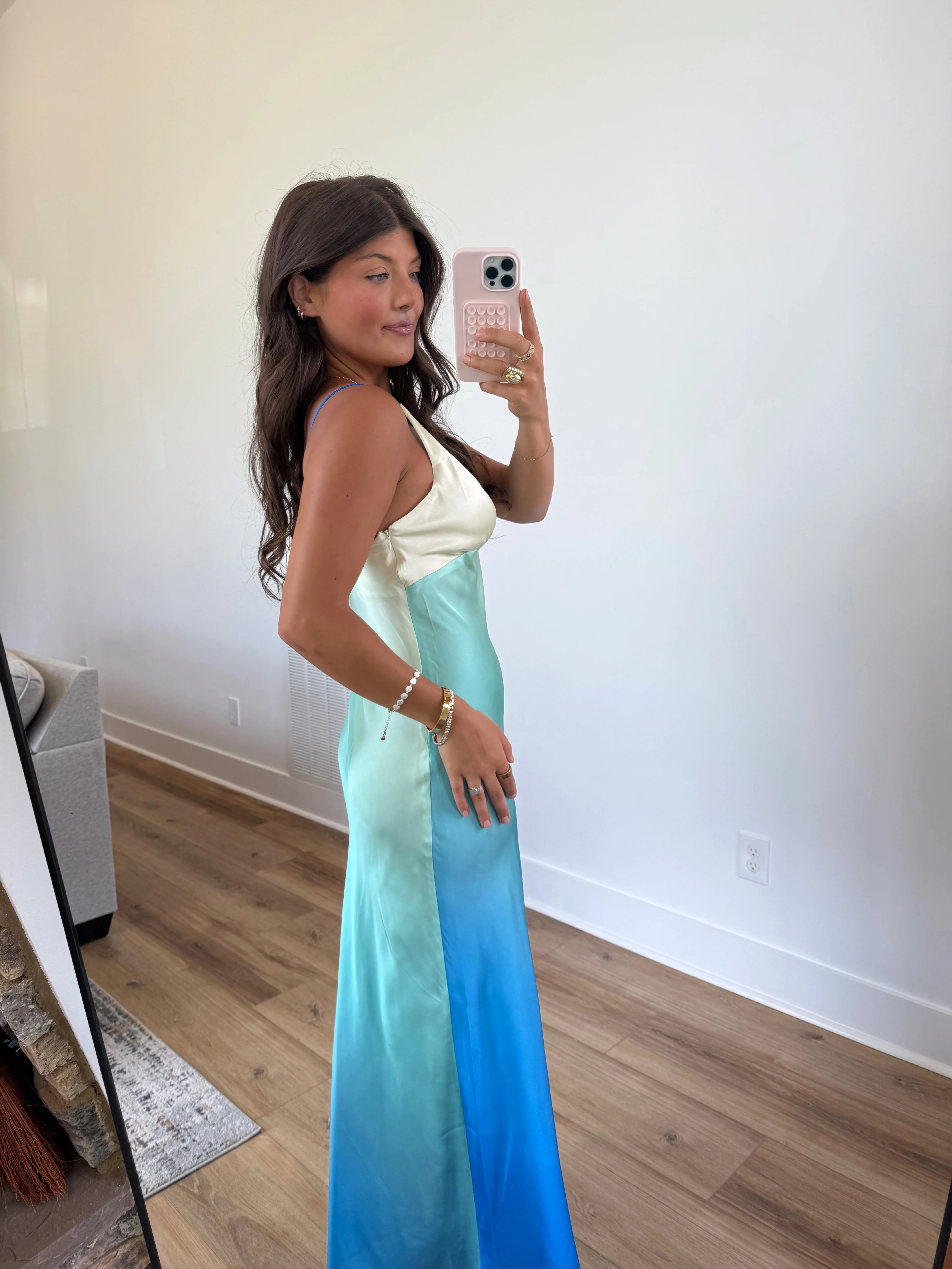 Skylight Satin Dress - Image 5