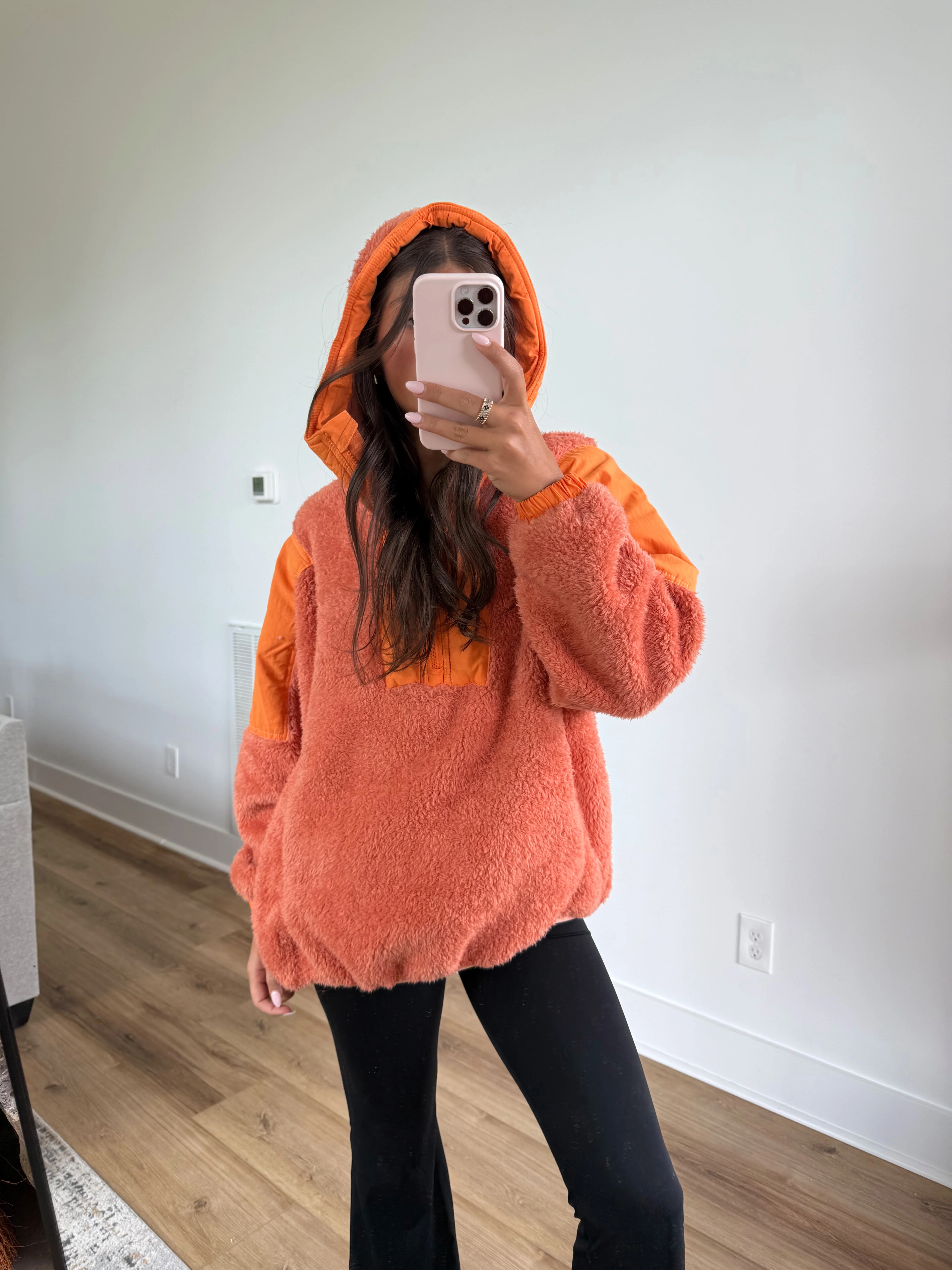 Snuggle Up Sherpa (Orange) - Image 5