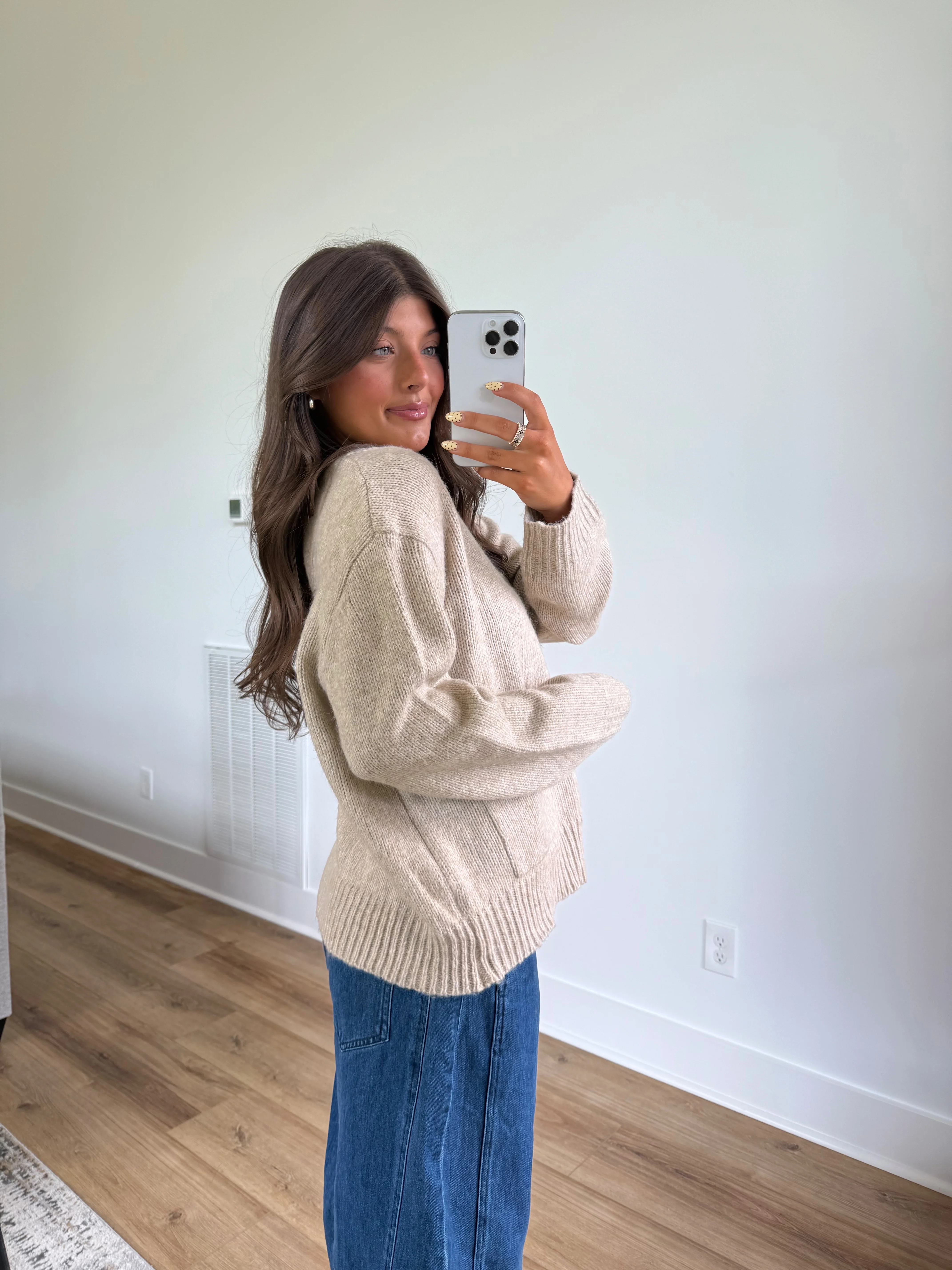 Snuggle Up Sweater (Cream) - Image 3