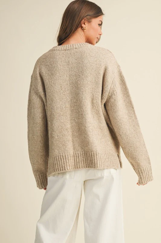 Snuggle Up Sweater (Cream) - Image 6
