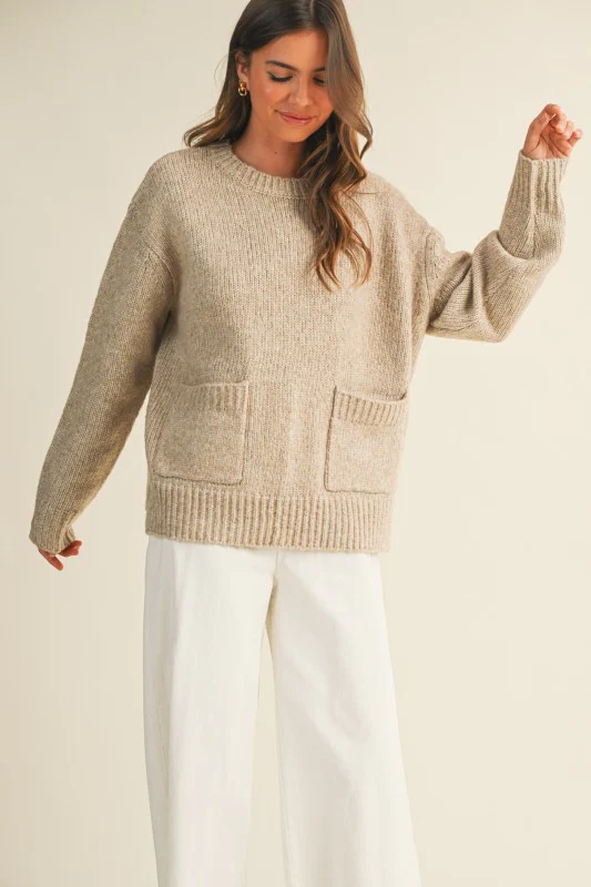 Snuggle Up Sweater (Cream) - Image 7
