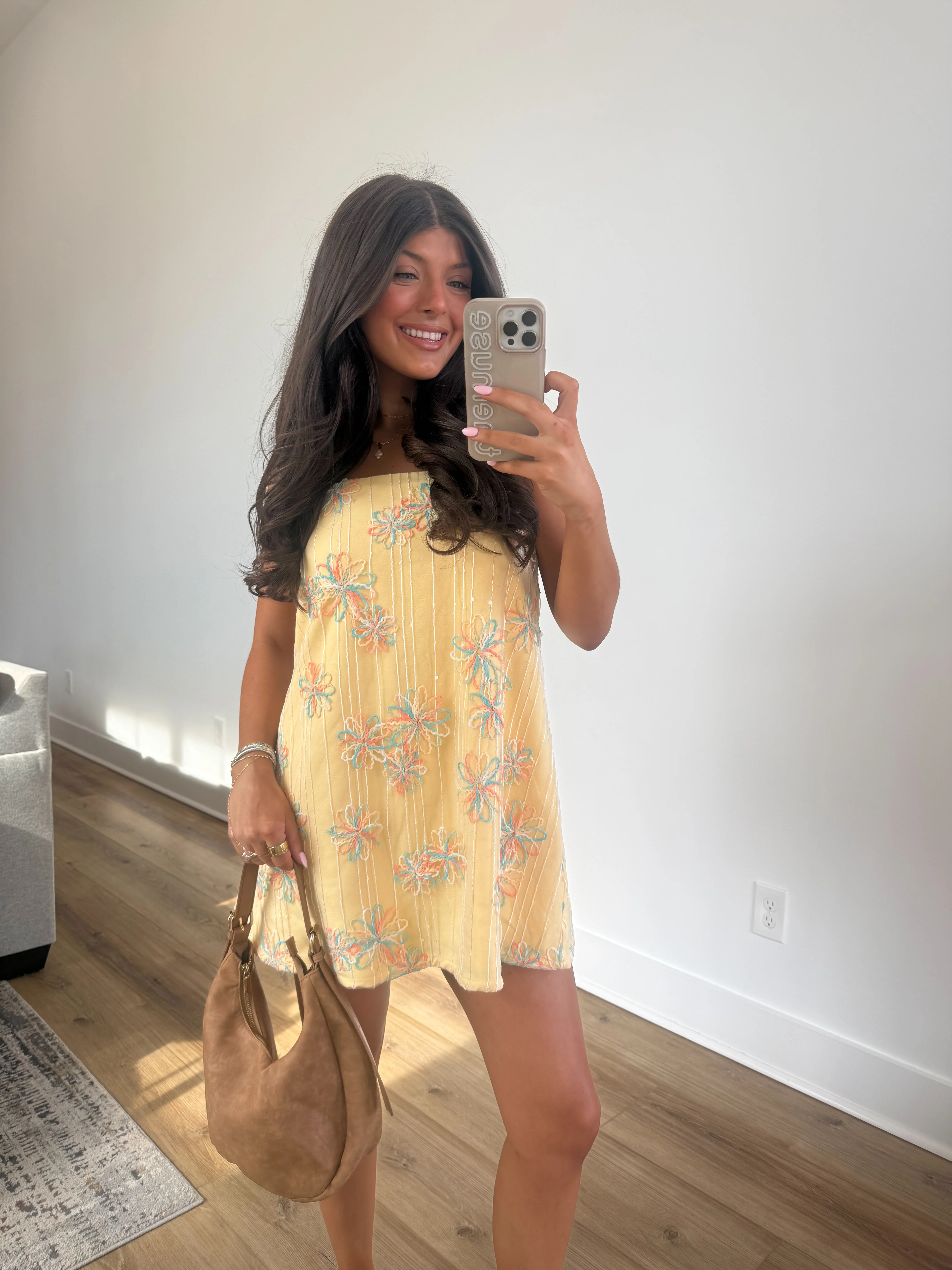Spring Fling Babydoll Dress (Yellow)(Restock) - Image 7