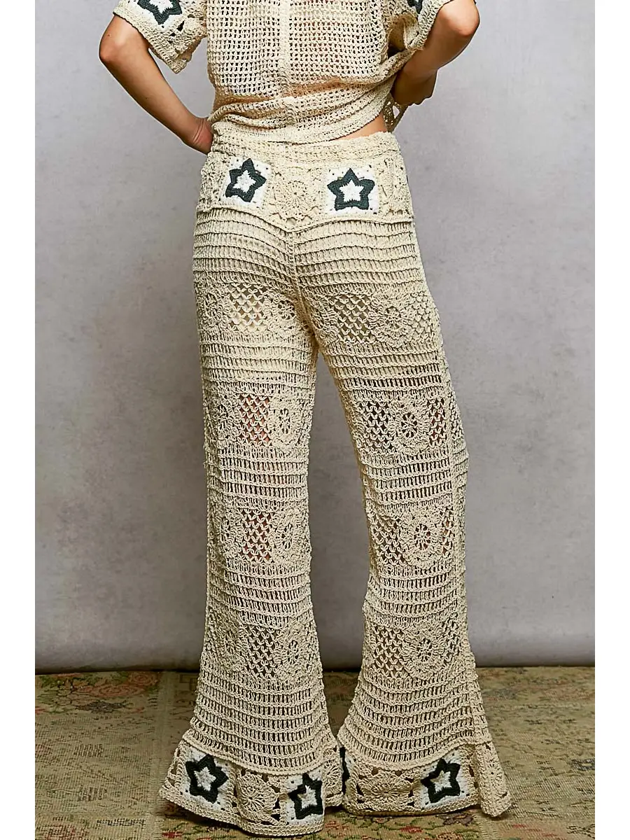 Star Crochet Pants - Image 7