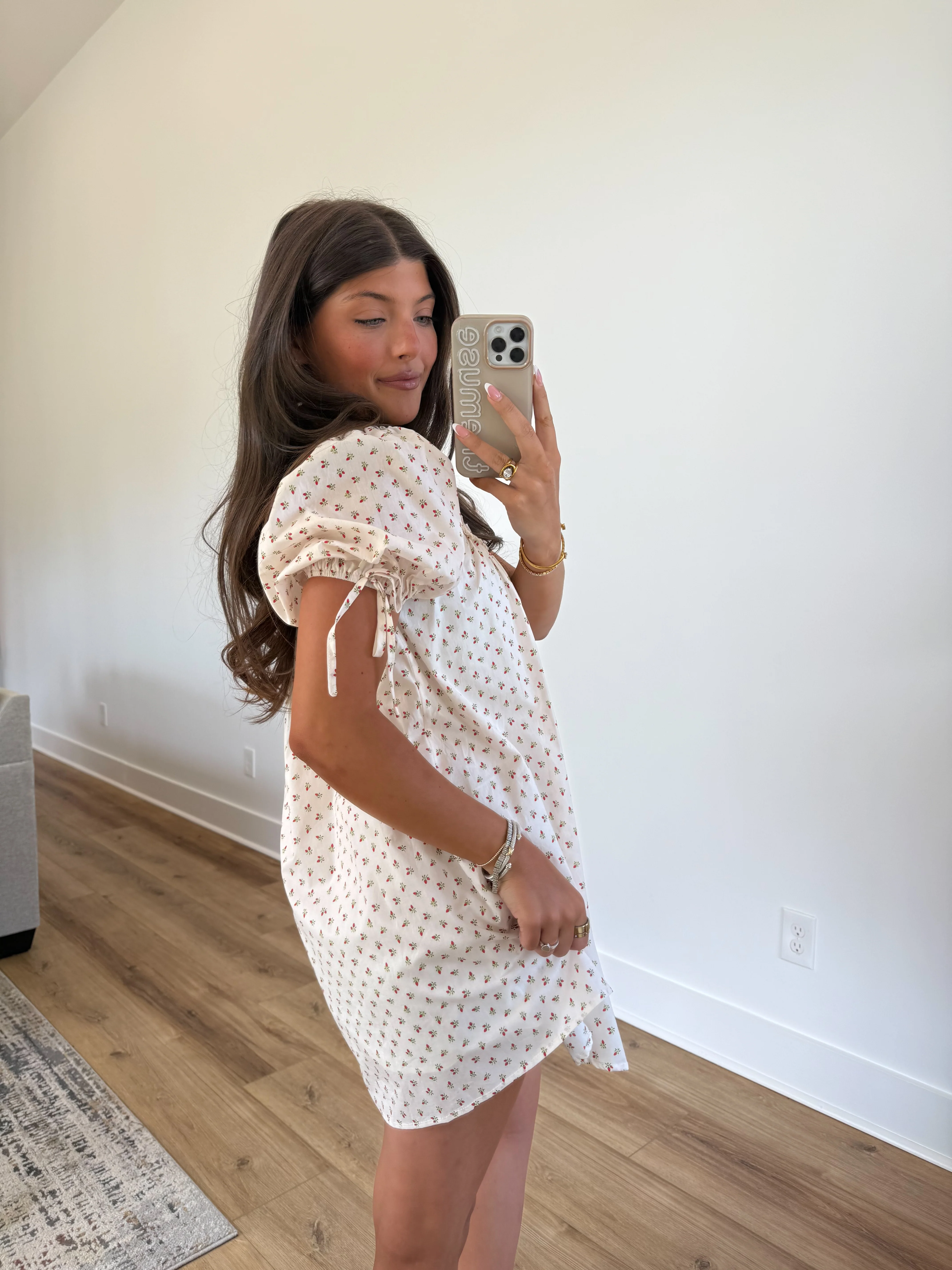 Strawberry Babydoll Dress (Restock) - Image 4