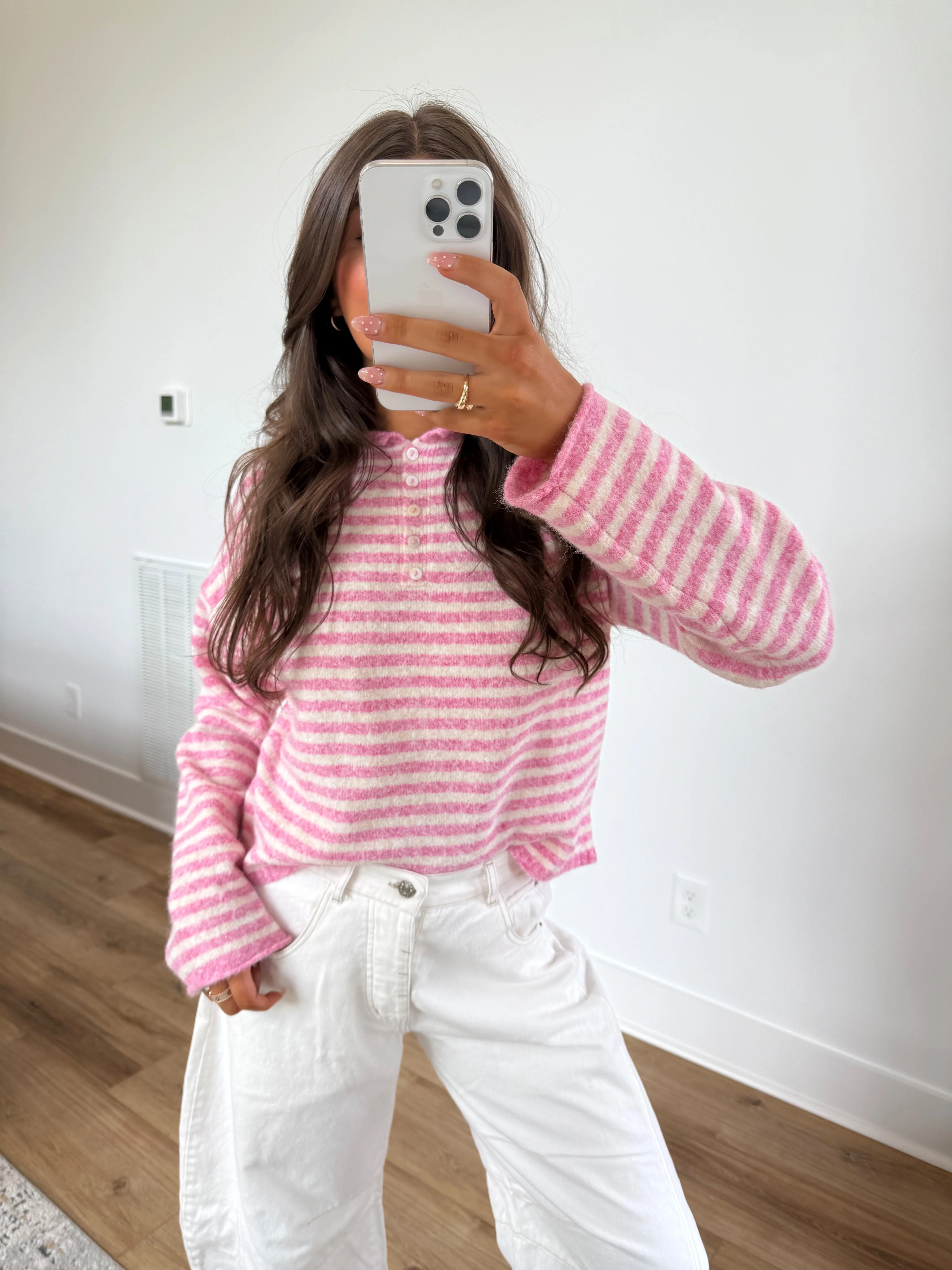 Pink Cream Pullover - Image 2