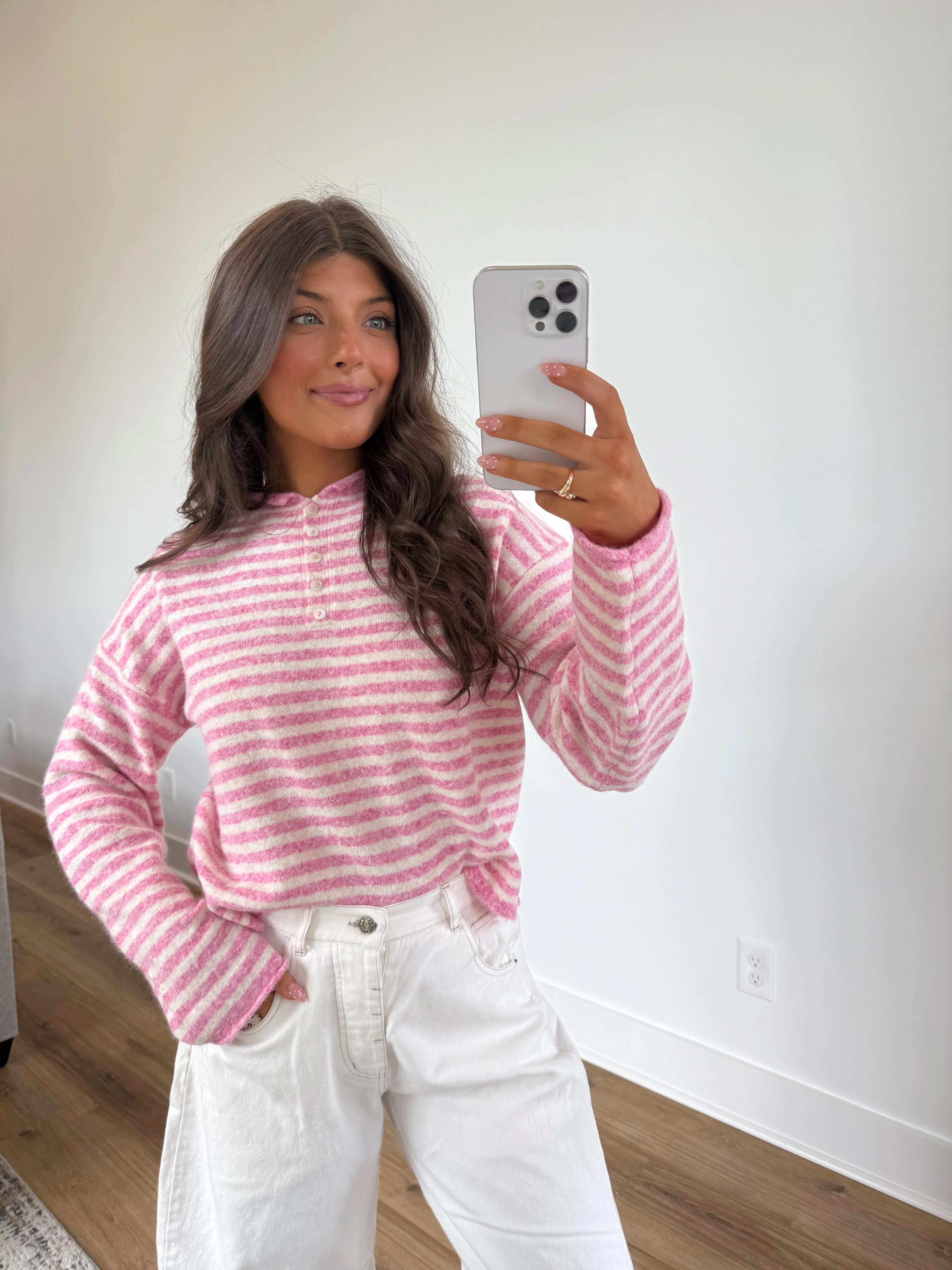 Pink Cream Pullover - Image 4