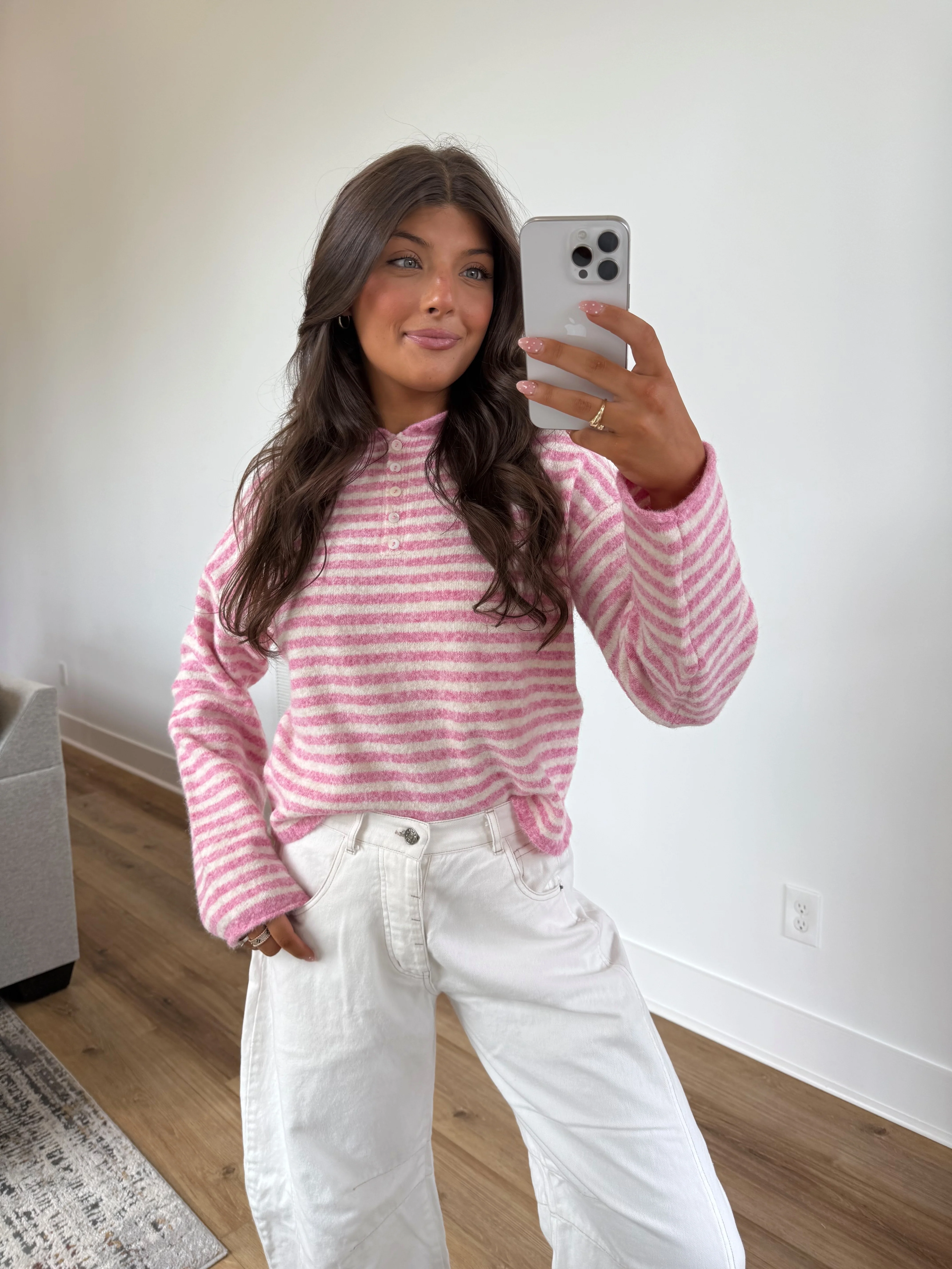 Pink Cream Pullover - Image 6
