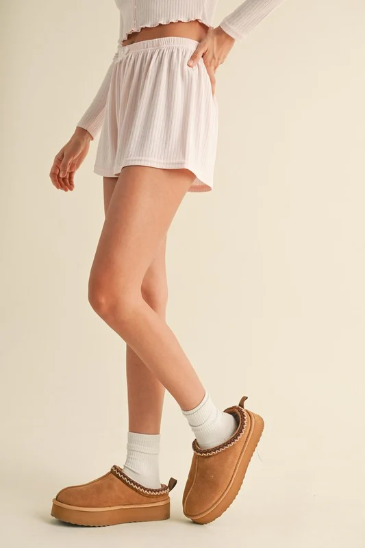 Strawberry Pointelle PJ SHORTS - Image 7