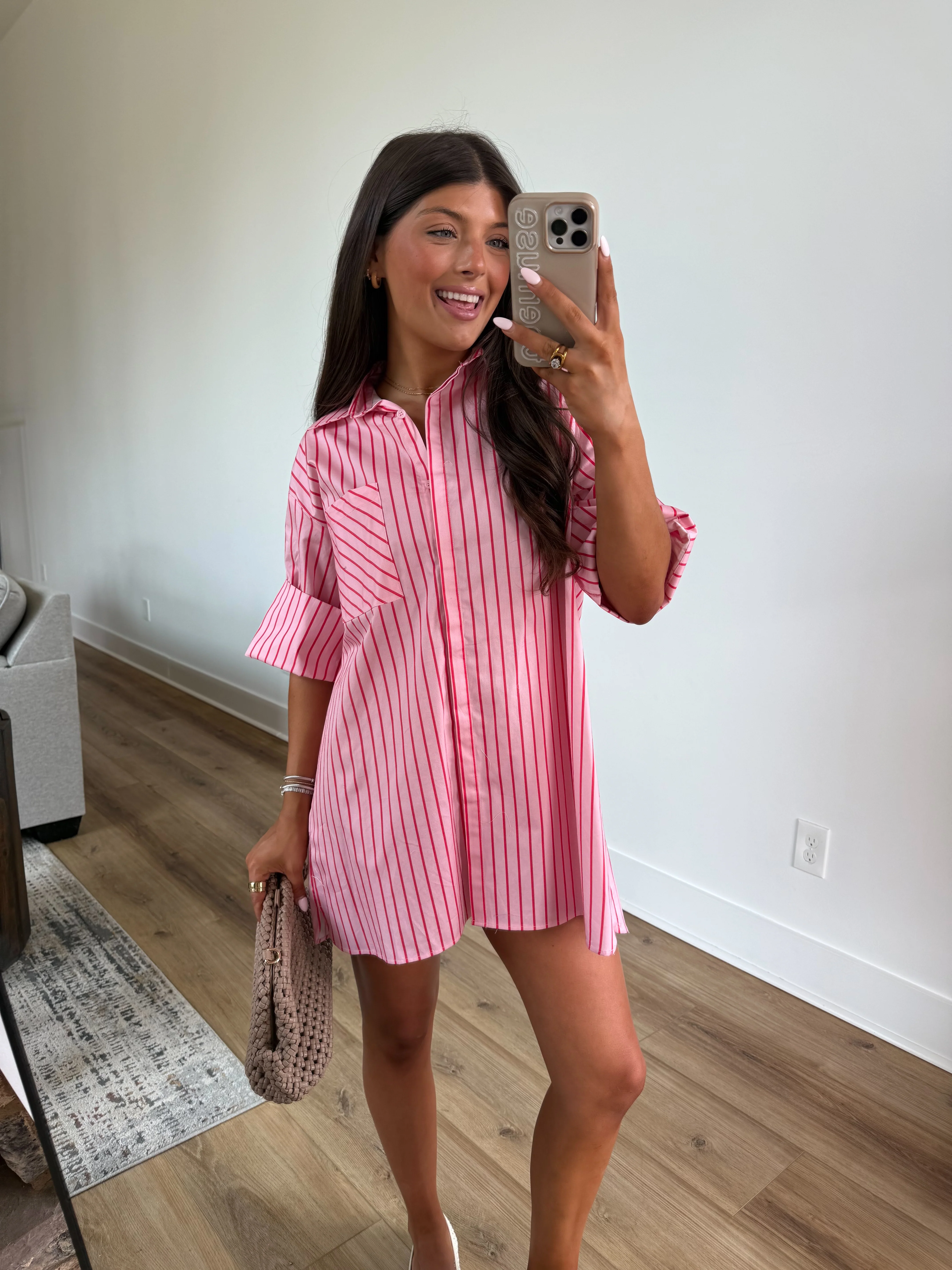 Strawberry Stripes Mini Dress/Top - Image 2