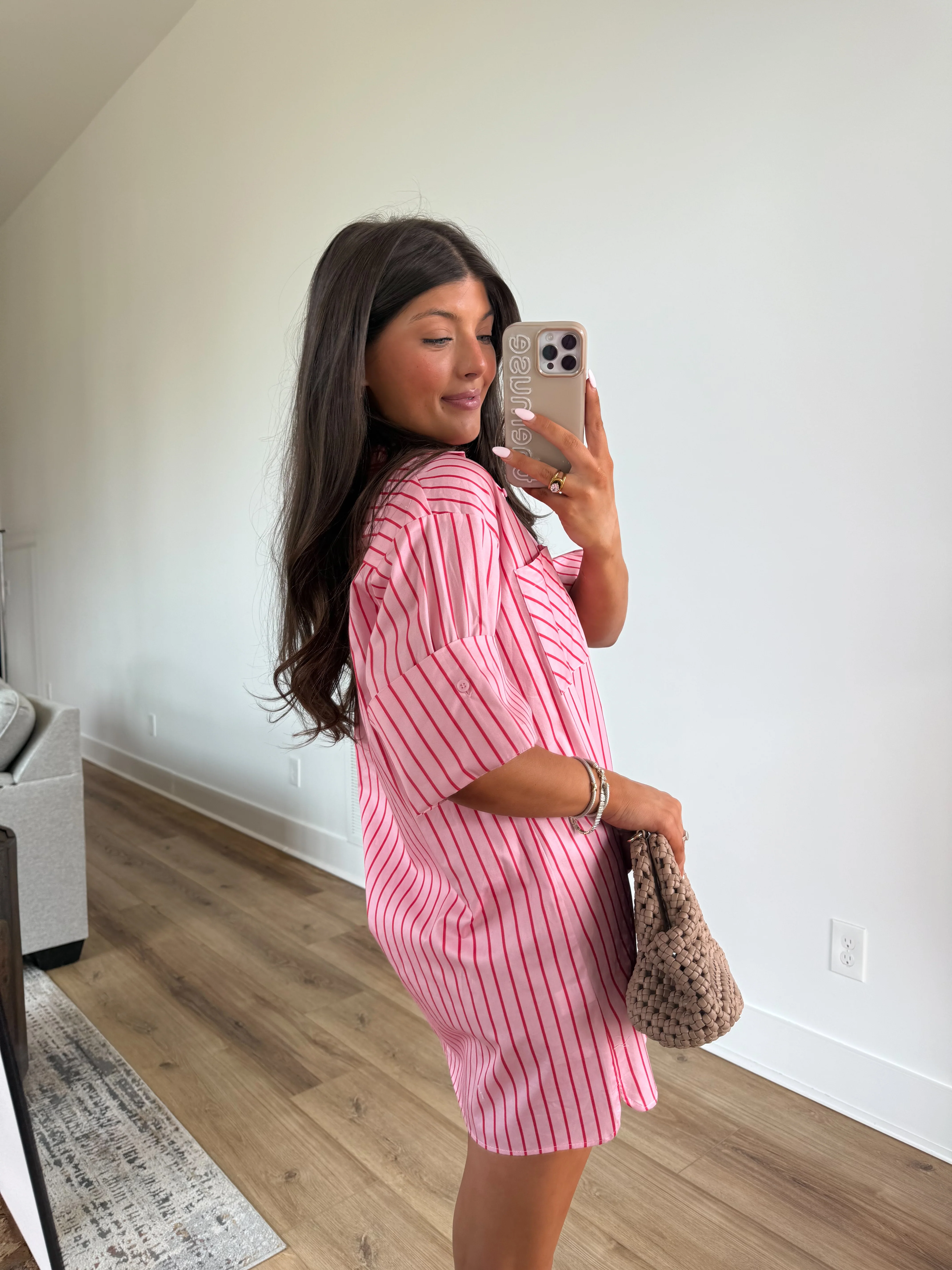 Strawberry Stripes Mini Dress/Top - Image 3