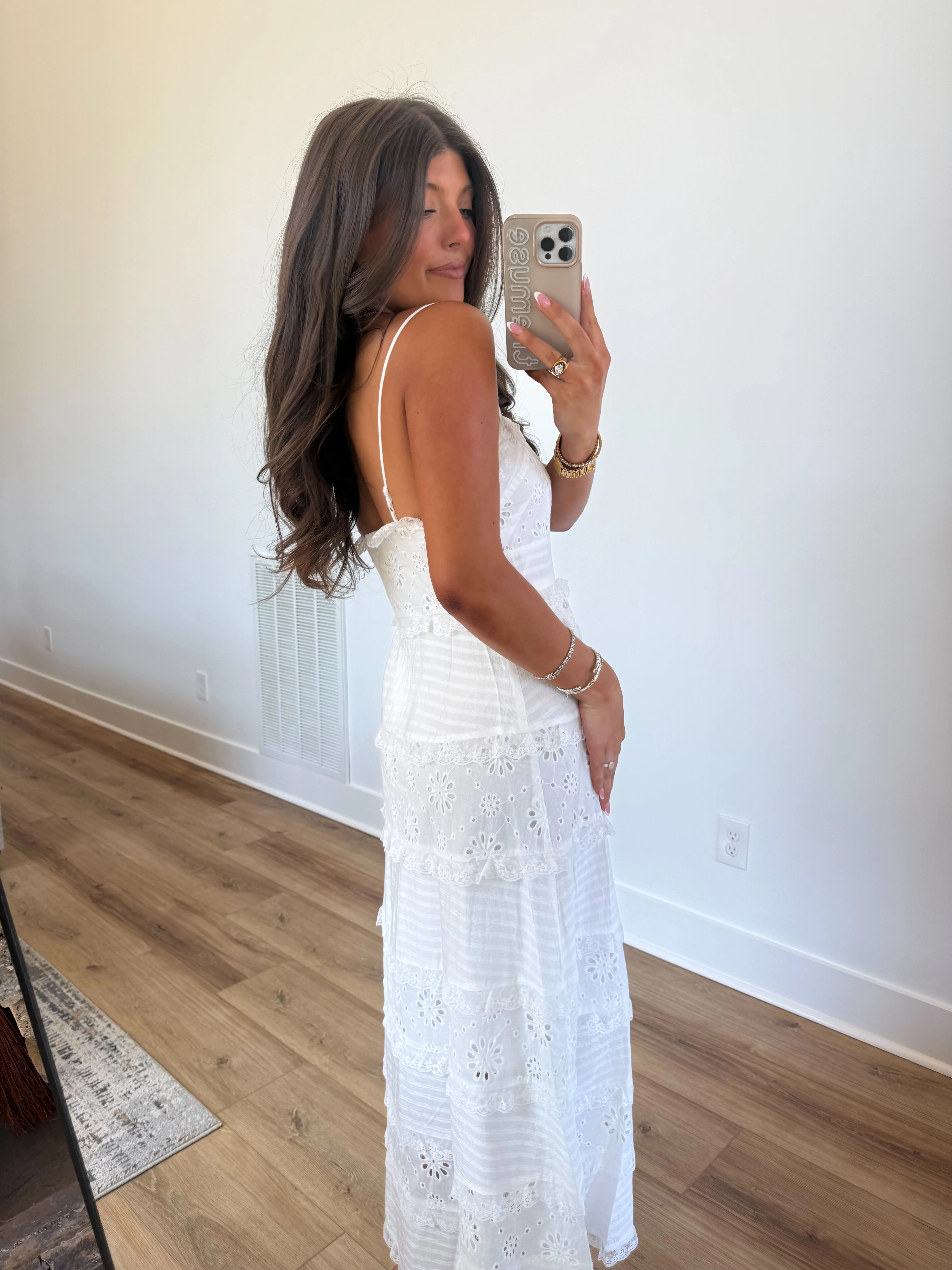 Stunning Eyelet Midi - Image 5