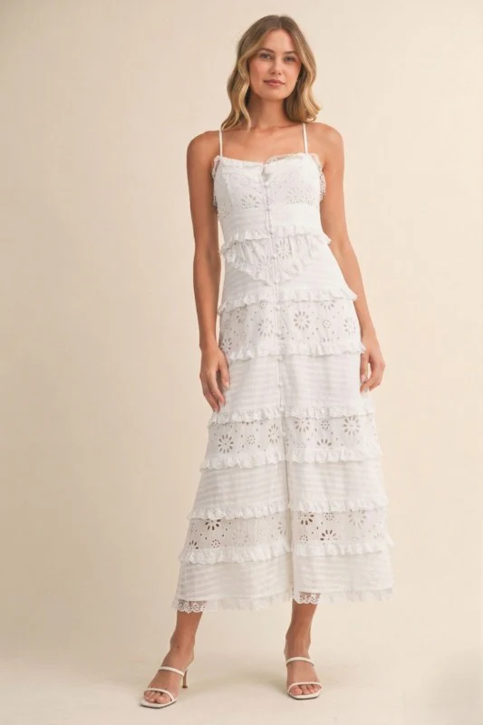 Stunning Eyelet Midi - Image 7