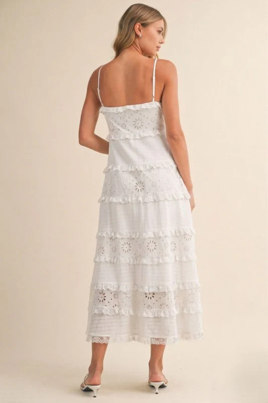 Stunning Eyelet Midi - Image 8