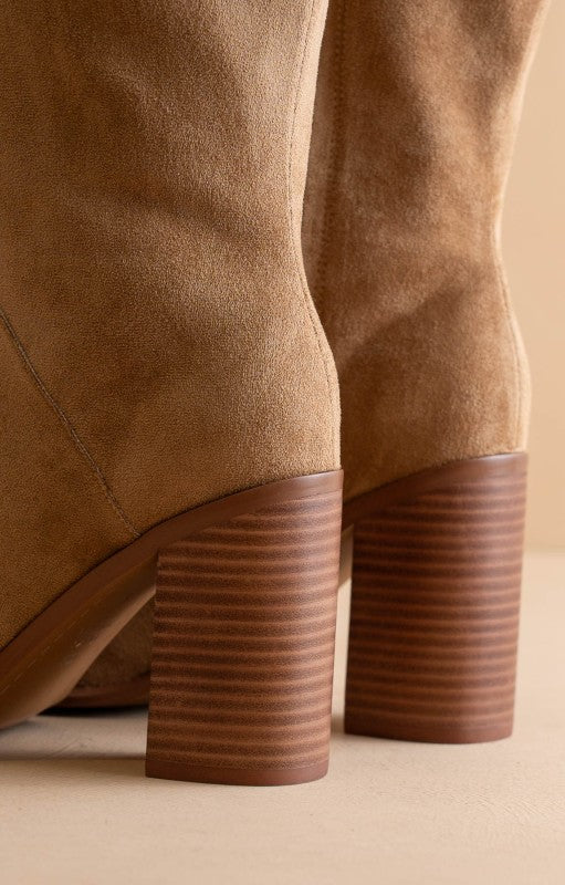 Suede Knee High Boots (Restock) - Image 4
