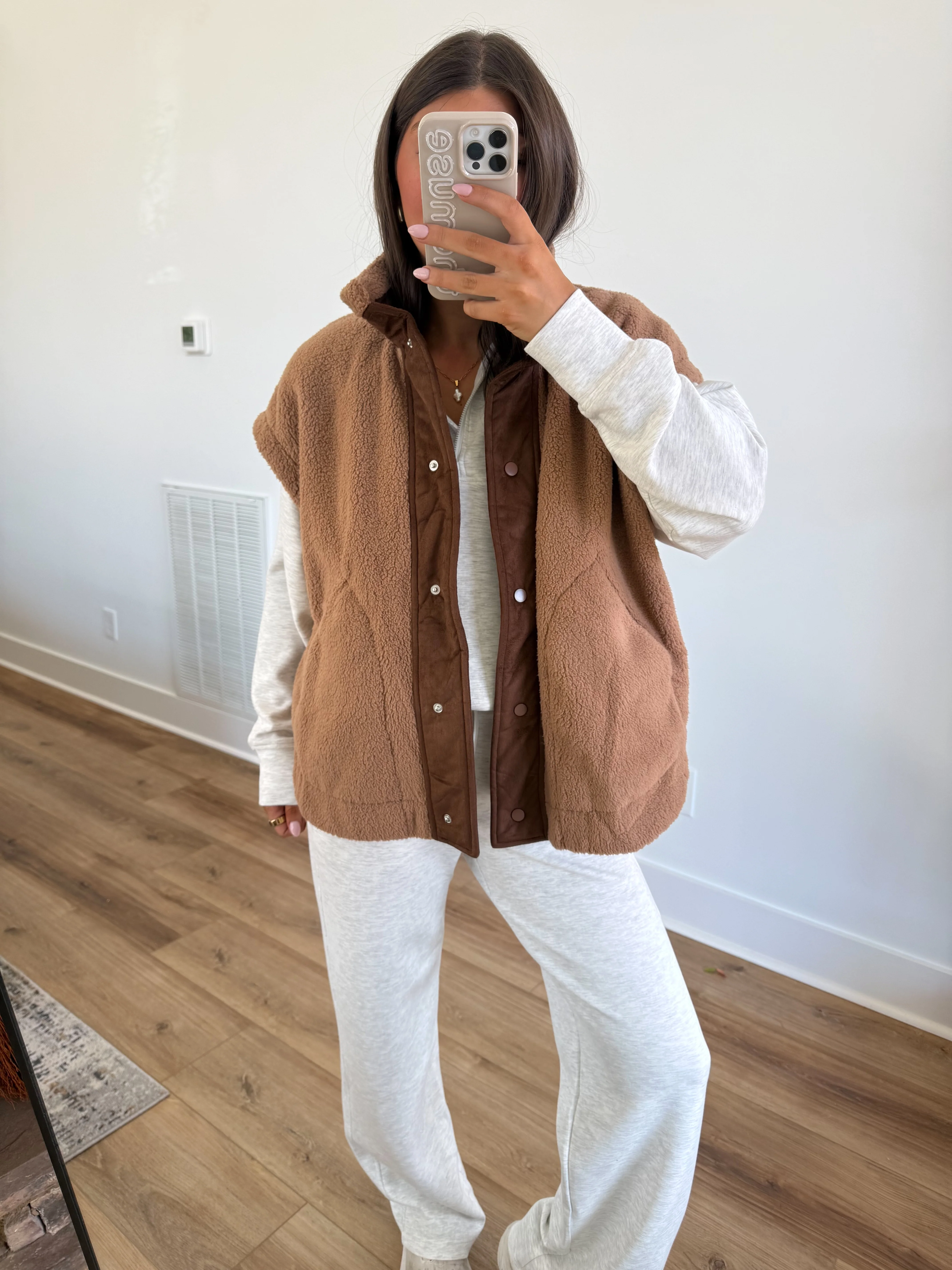 Sugar Cookie Vest (Brown) - Image 2