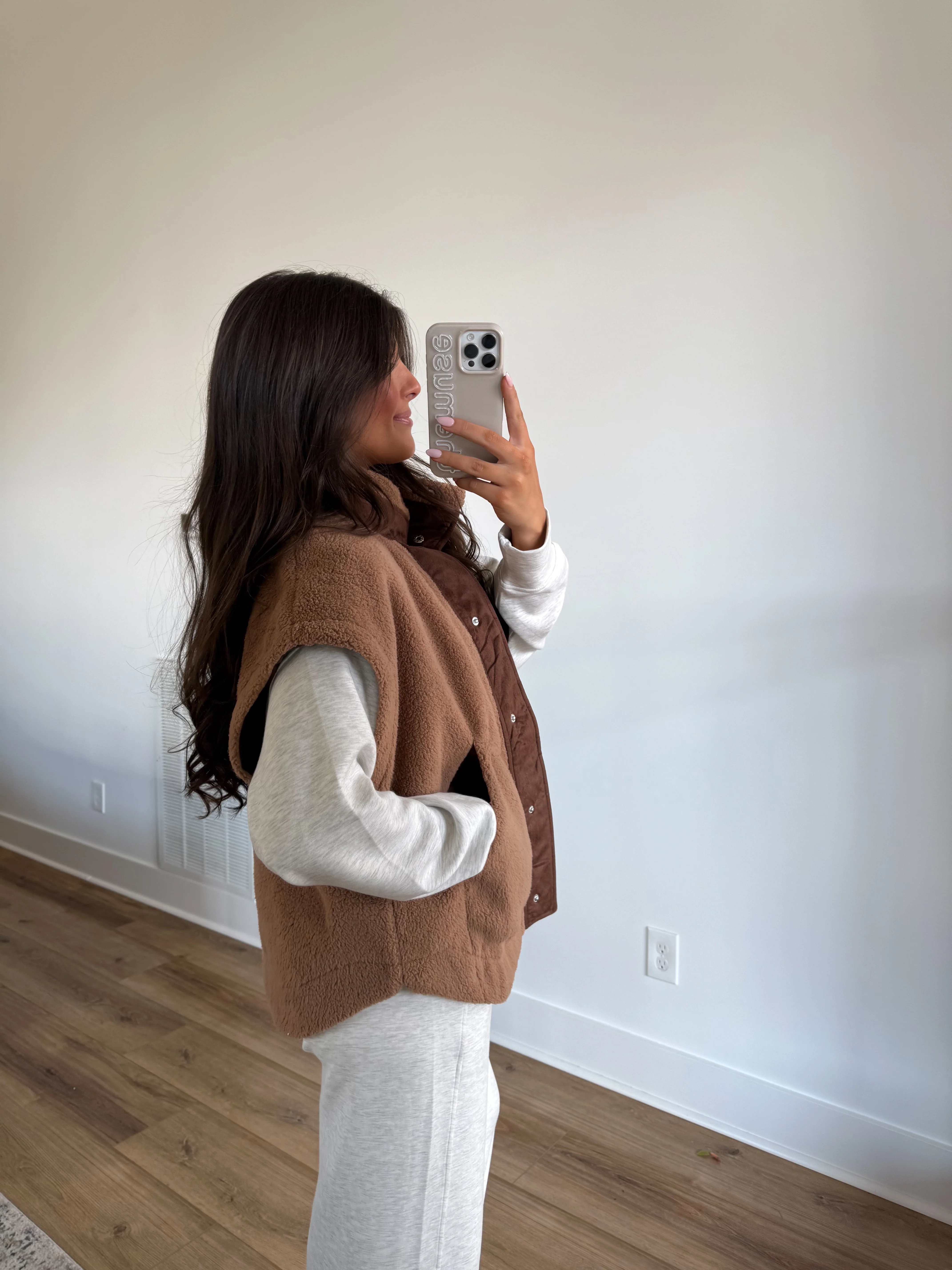 Sugar Cookie Vest (Brown) - Image 4