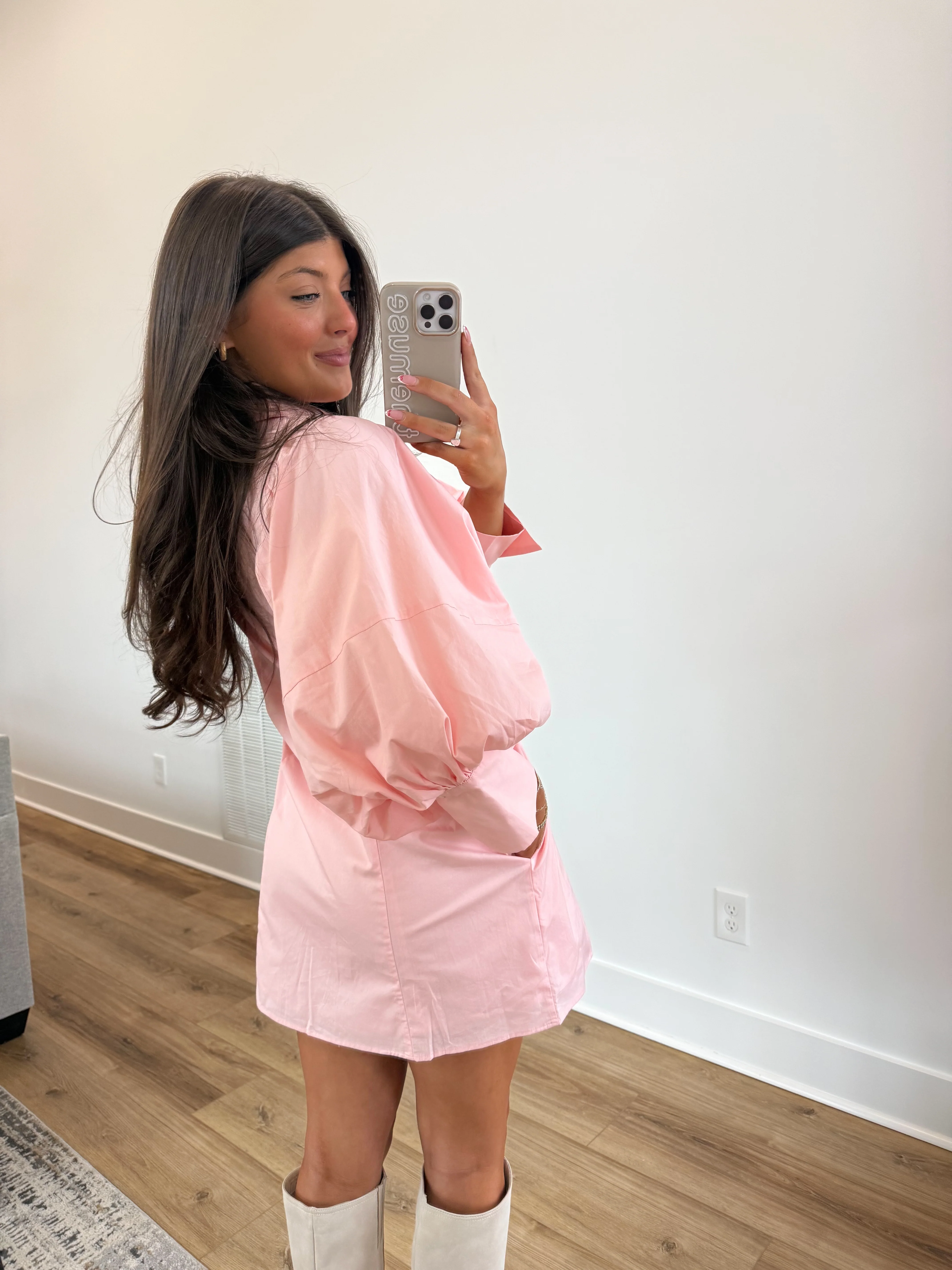 Sunday Morning Dress (Ballet Pink) - Image 4