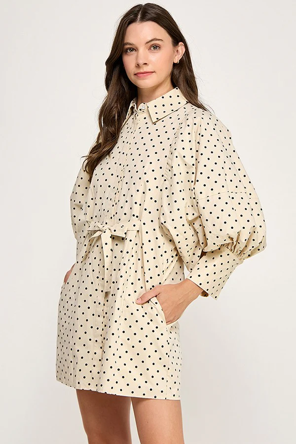Sunday Morning Dress (Polka Dot) (Restock) - Image 6