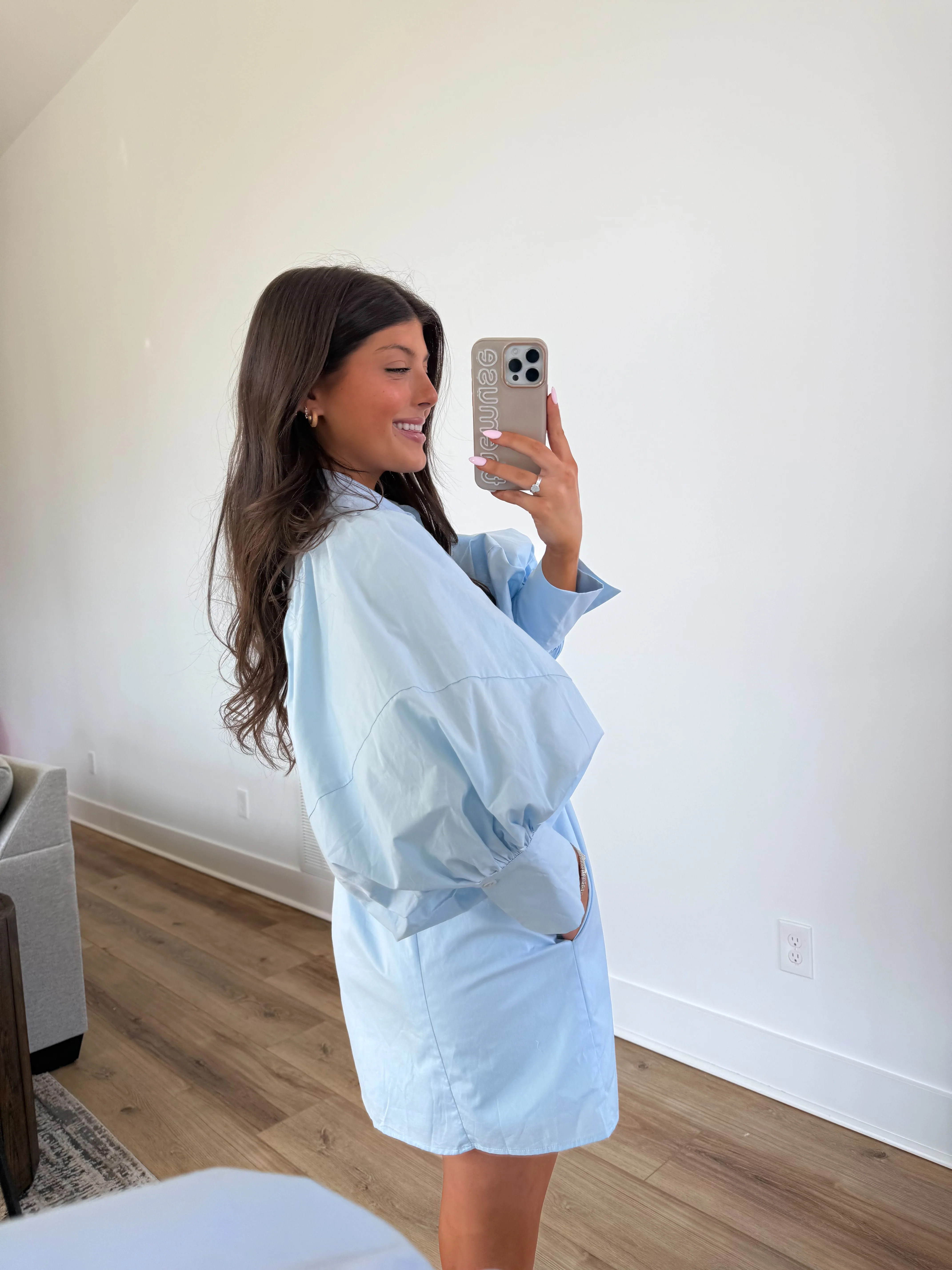 Sunday Morning Dress (Sky Blue) - Image 3