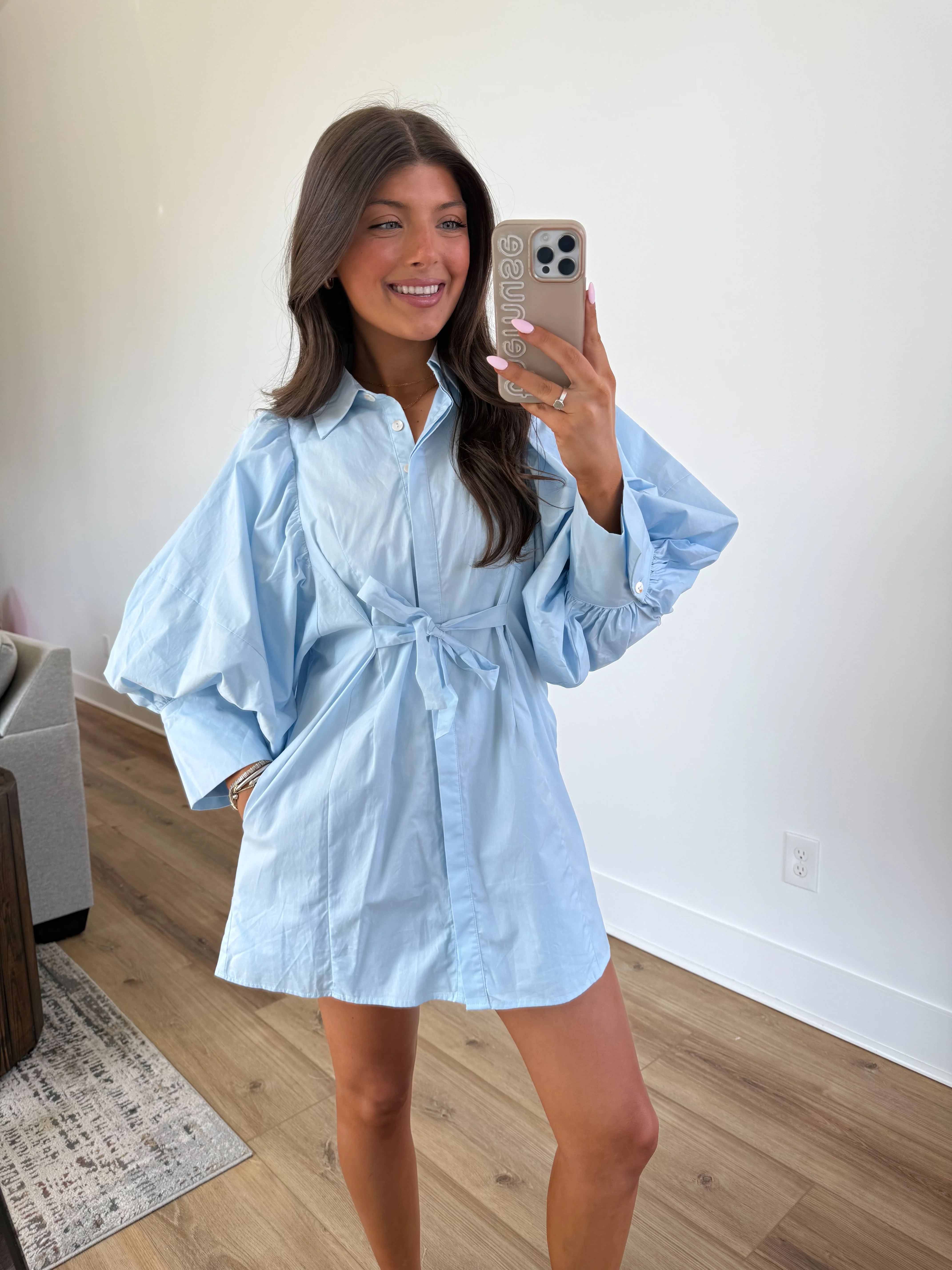 Sunday Morning Dress (Sky Blue) - Image 5