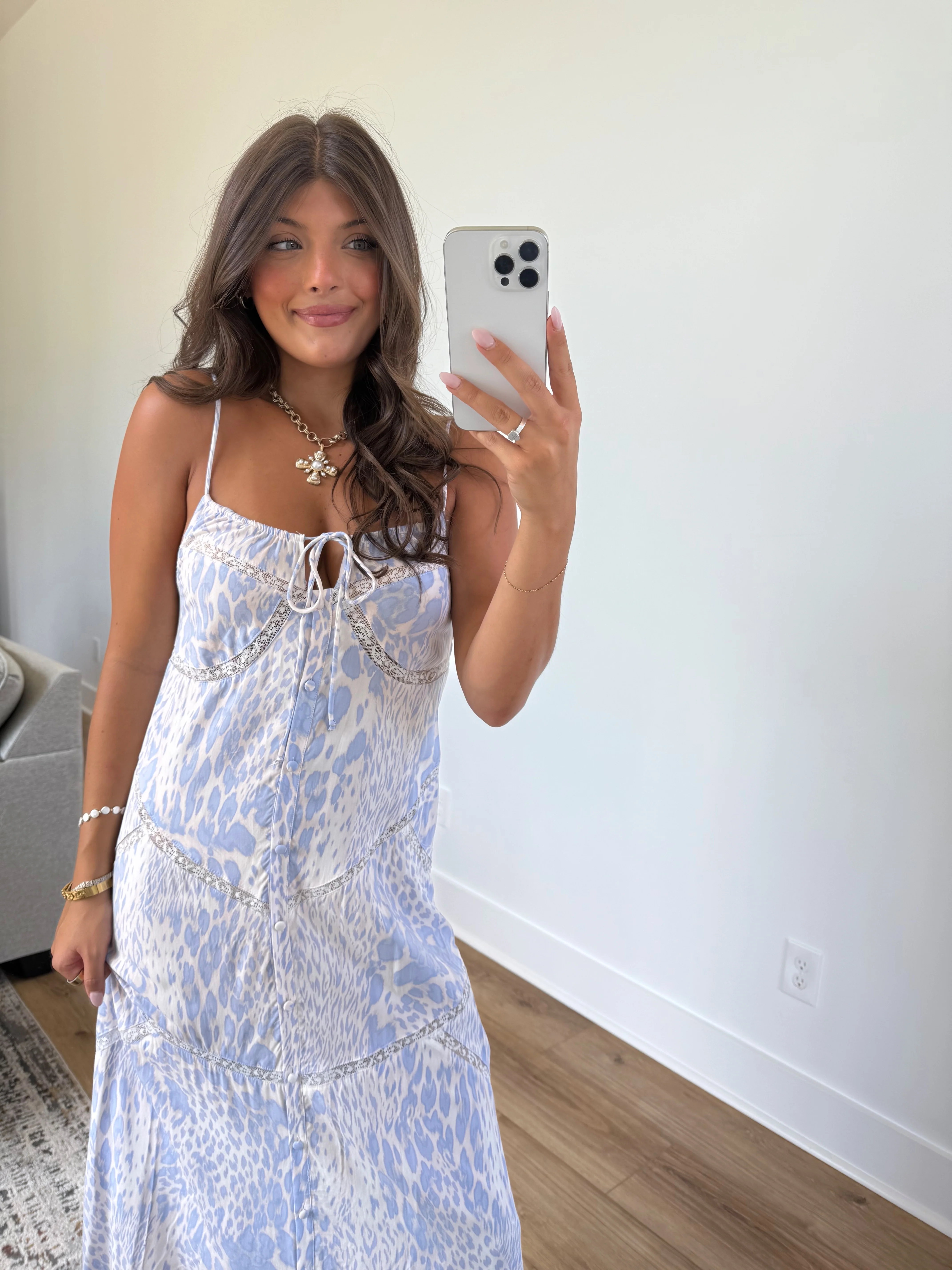 Sunkissed Spots Maxi Dress - Image 4