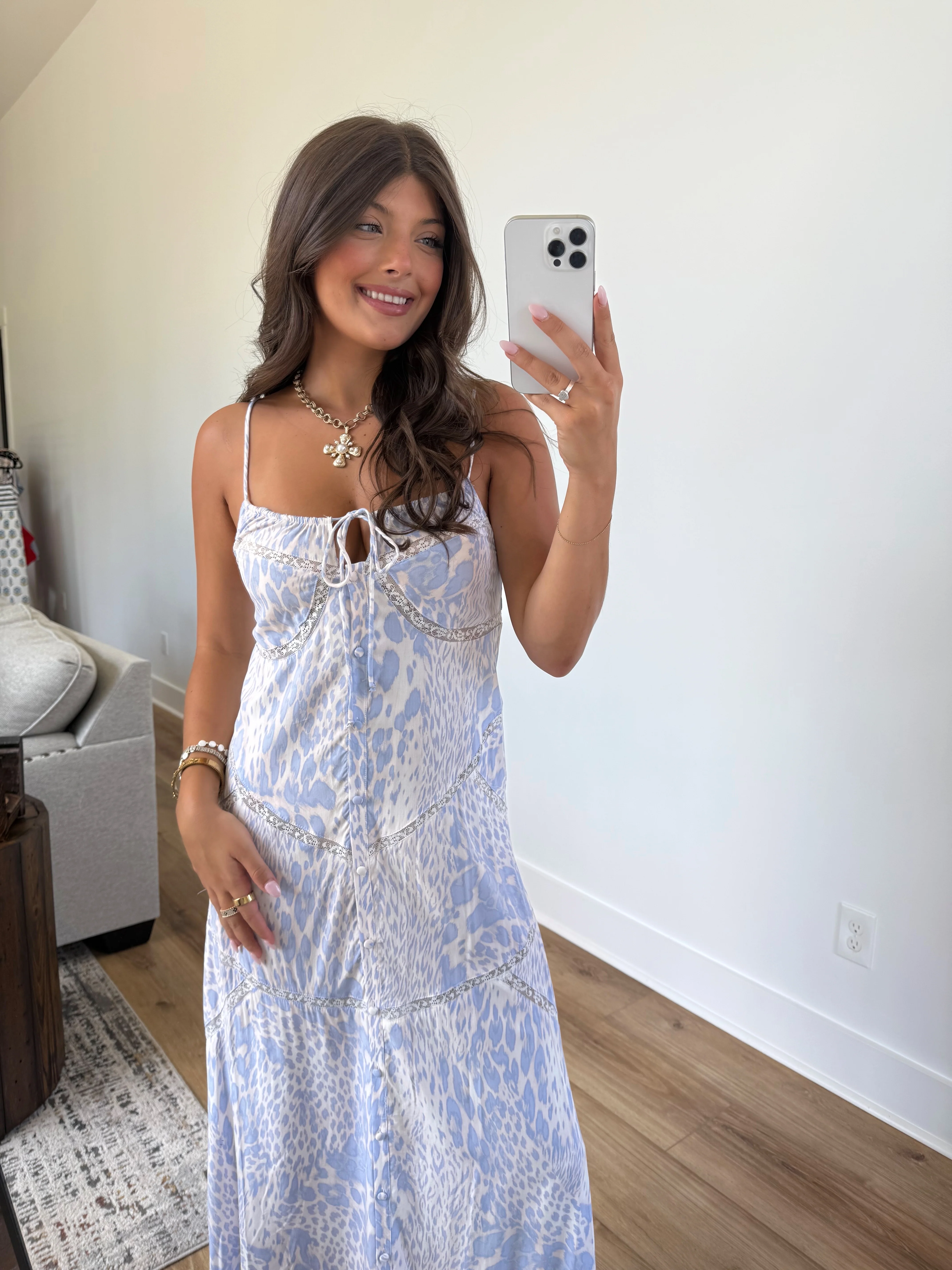 Sunkissed Spots Maxi Dress - Image 6