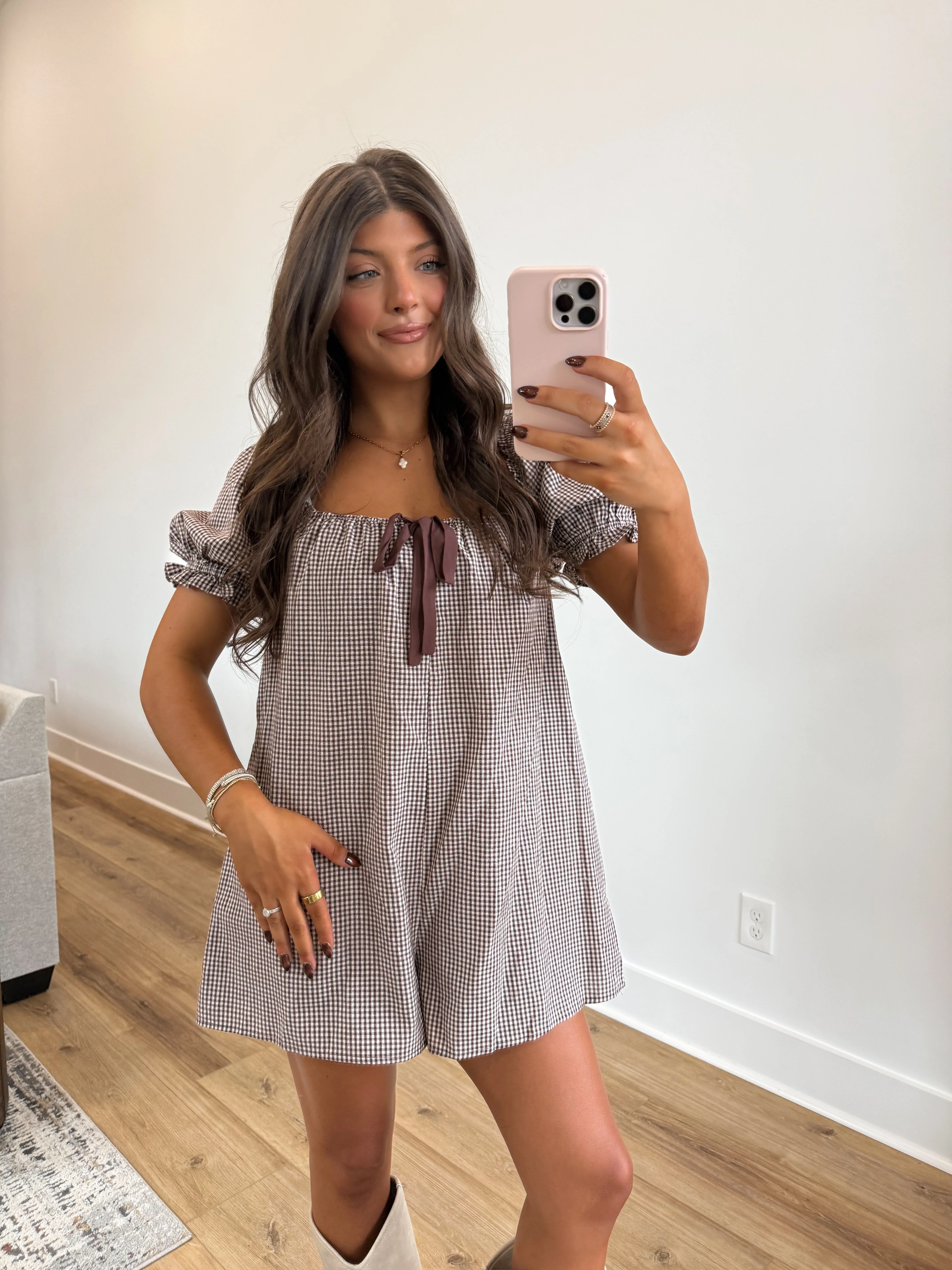 Sweet Brown Romper - Image 5