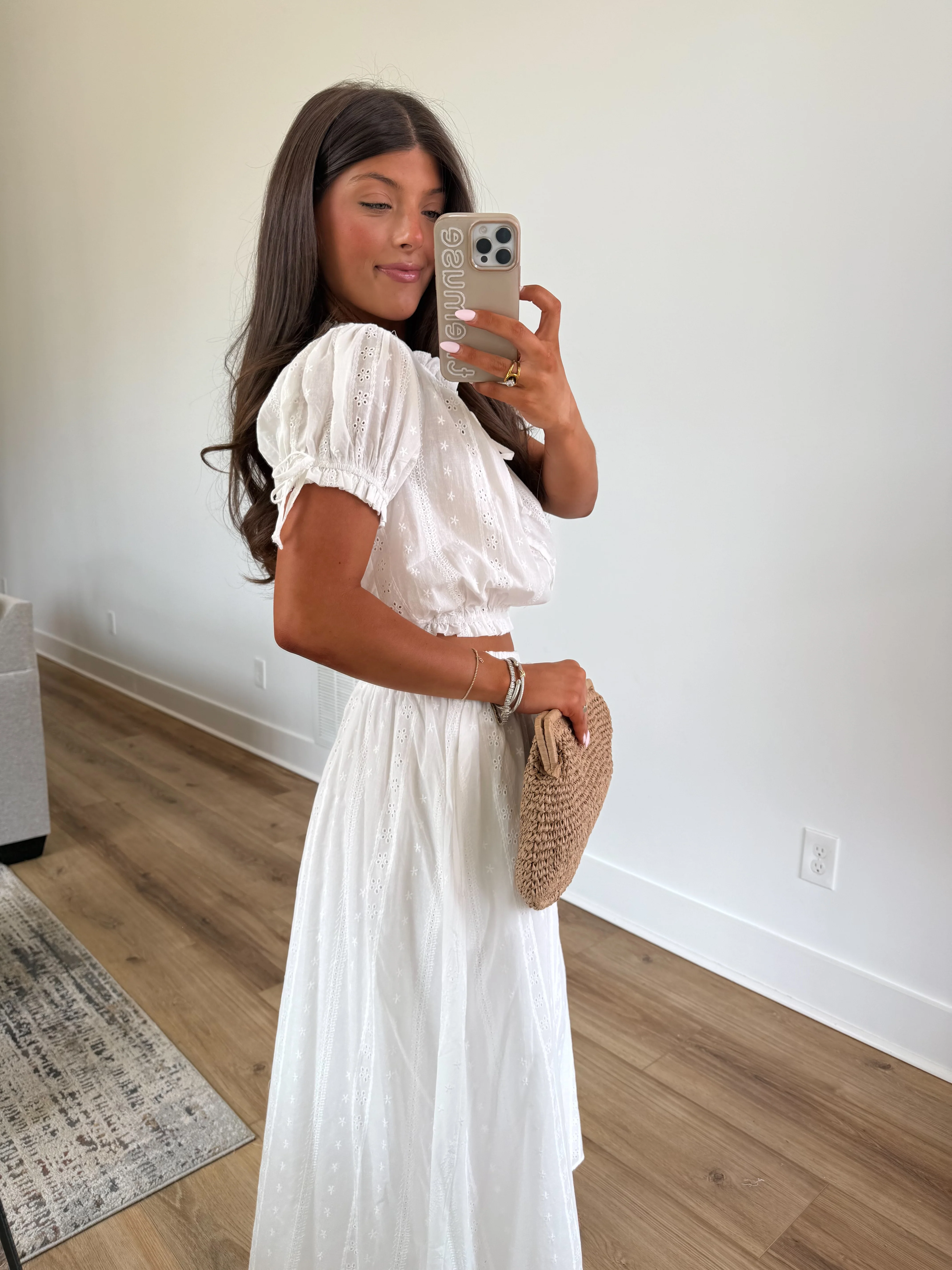 Sweet Eyelet Skirt Set - Image 7