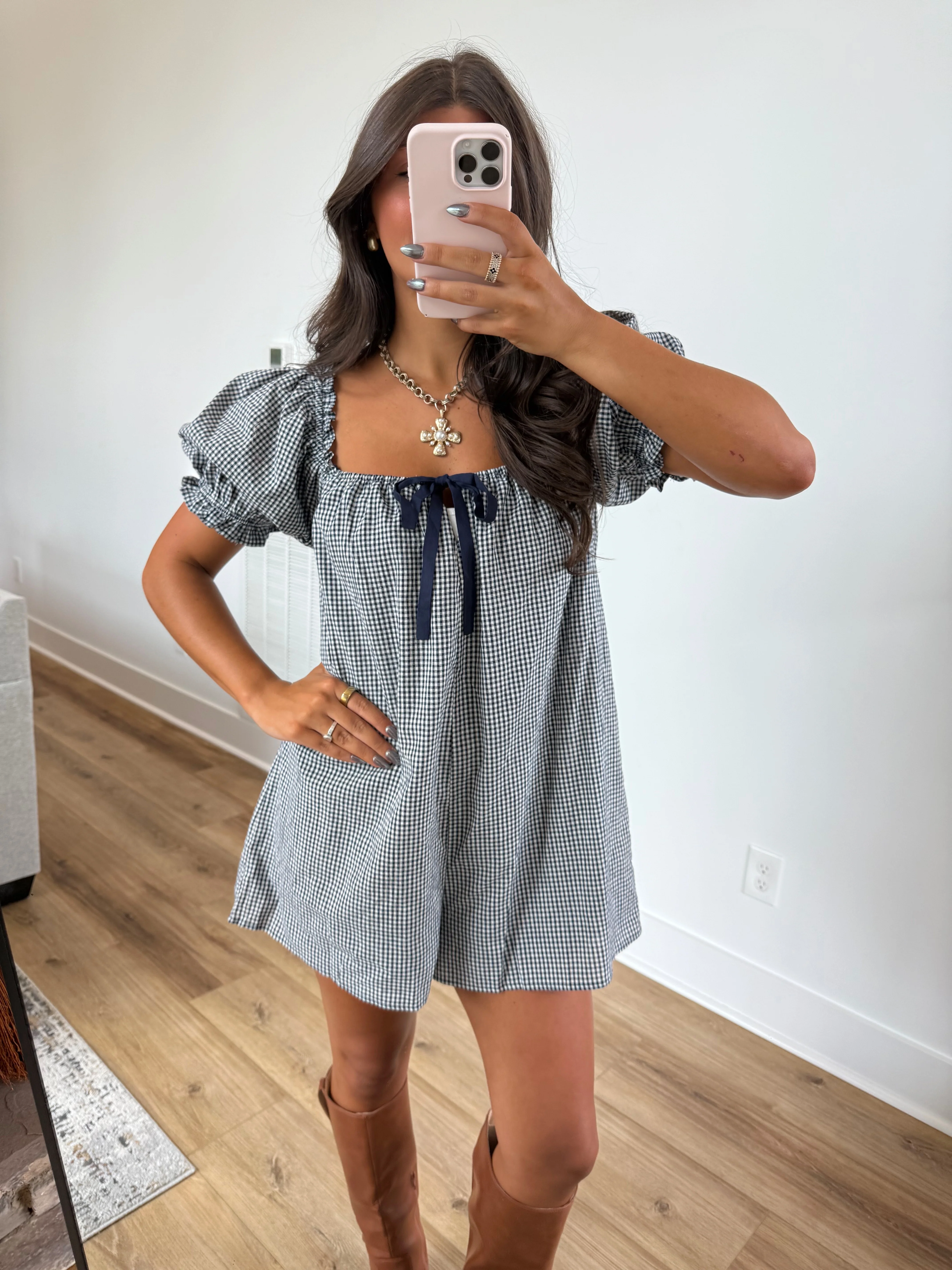 Sweet Navy Romper - Image 2