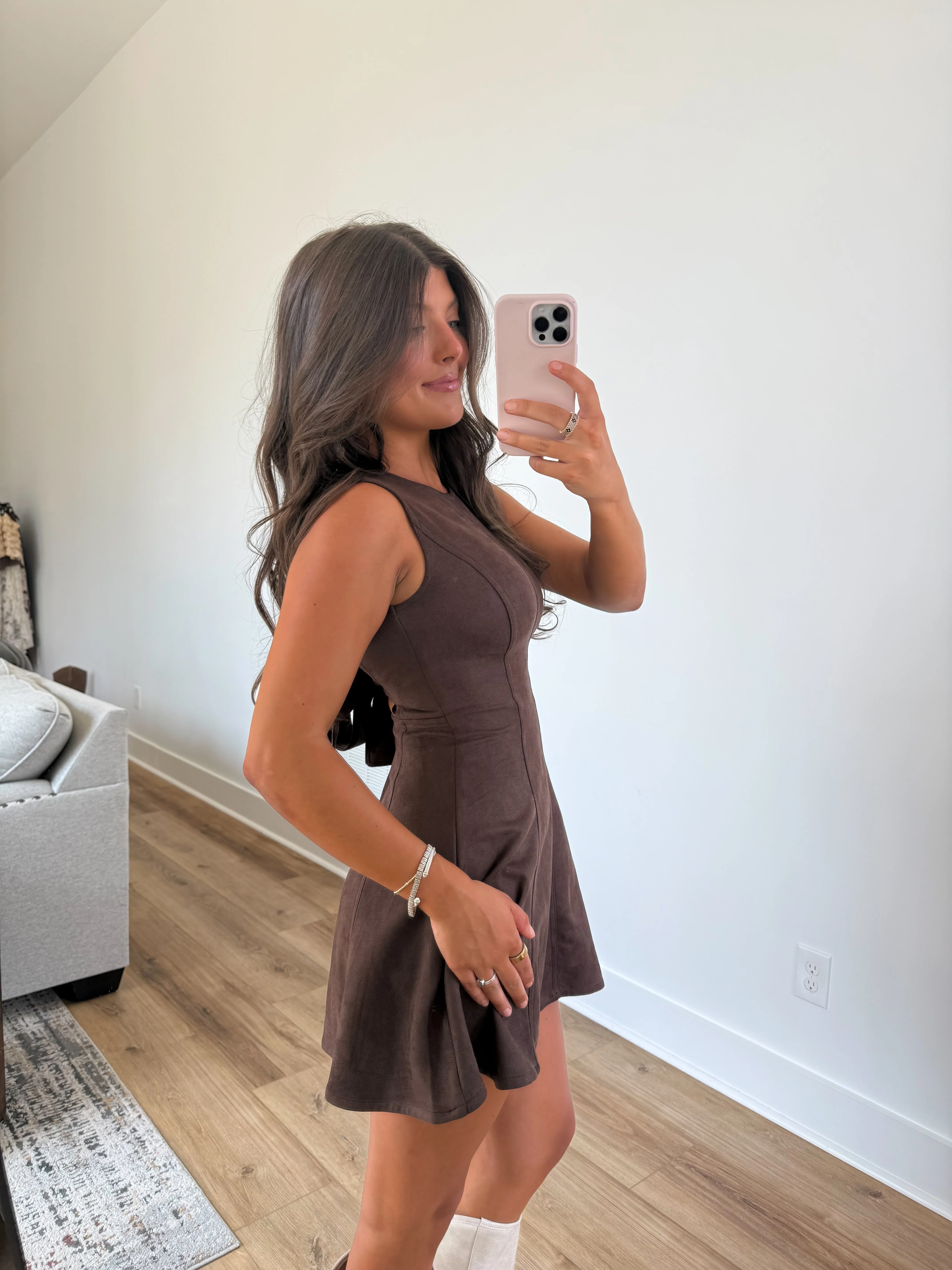 Sweet on You Dress (Suede) - Image 4