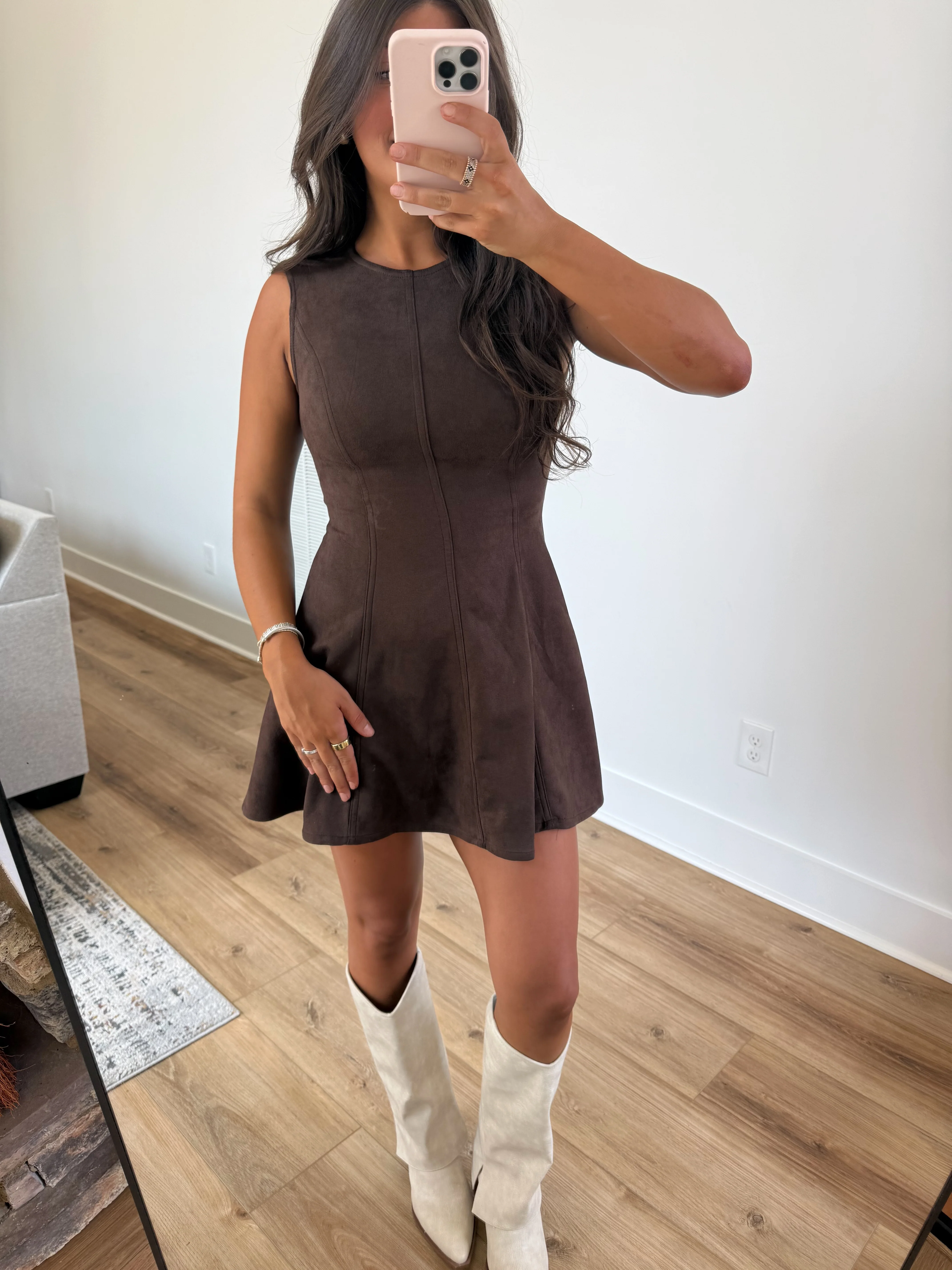Sweet on You Dress (Suede) - Image 5