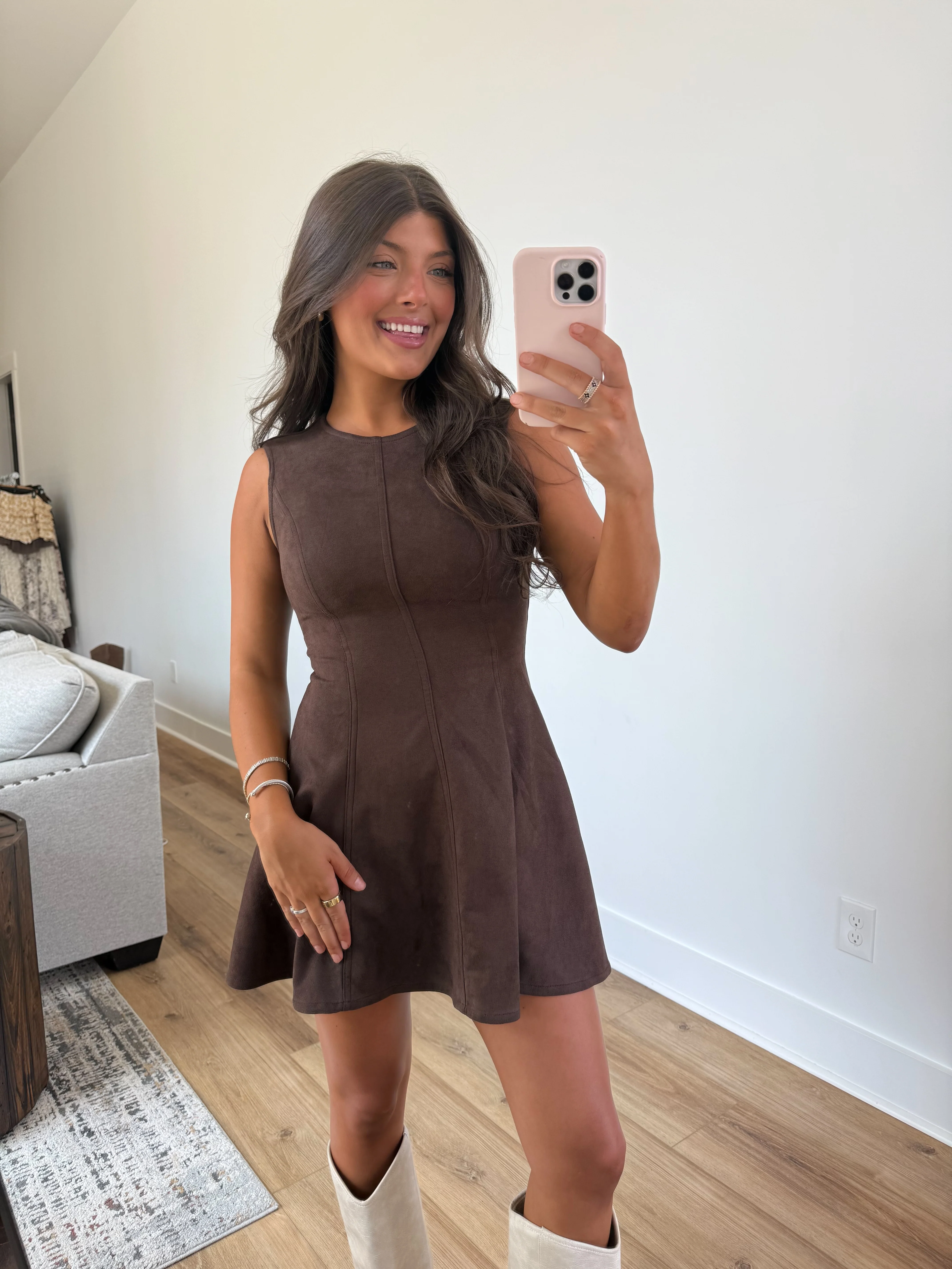 Sweet on You Dress (Suede) - Image 6
