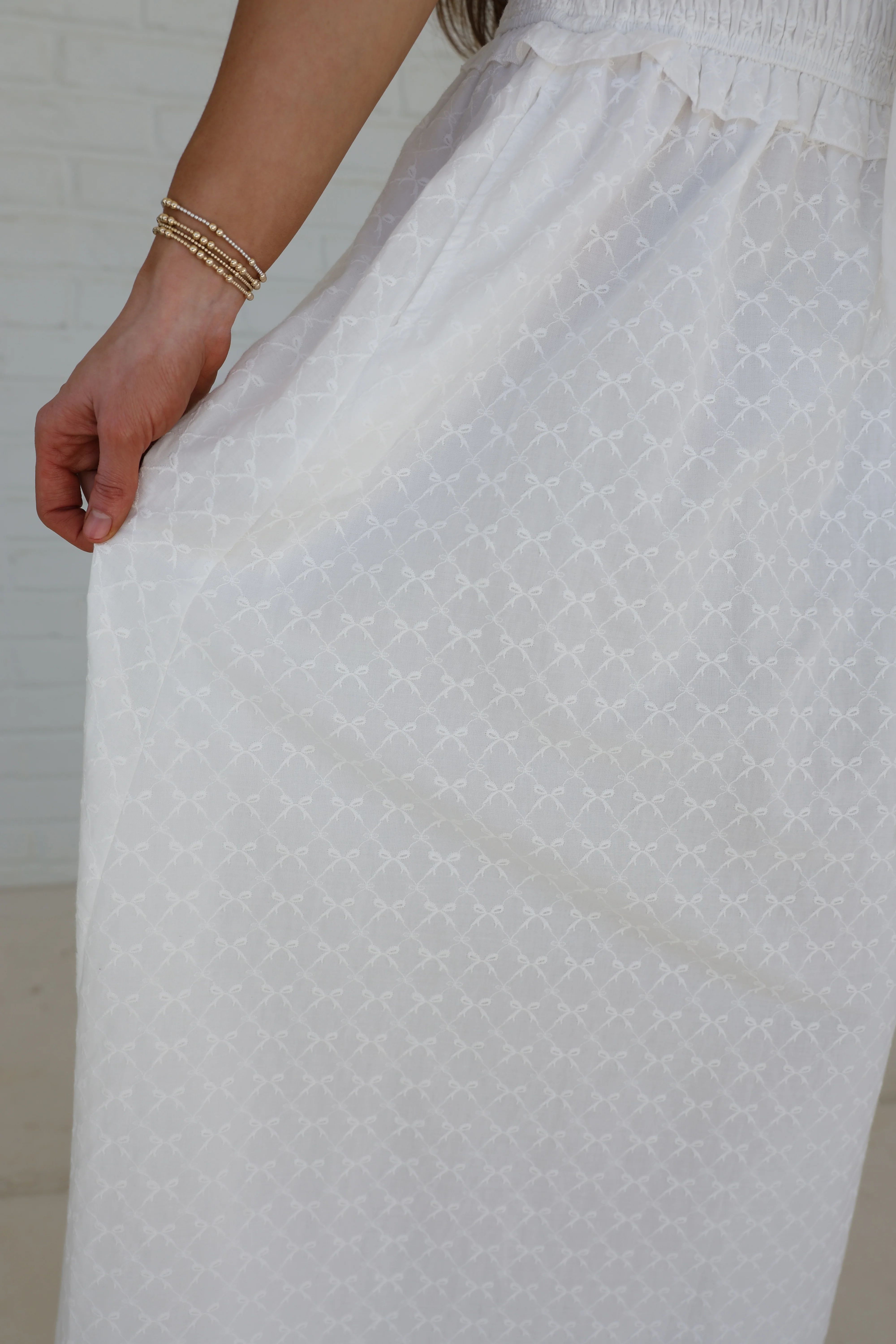 Sweetest Eyelet Maxi - Image 4