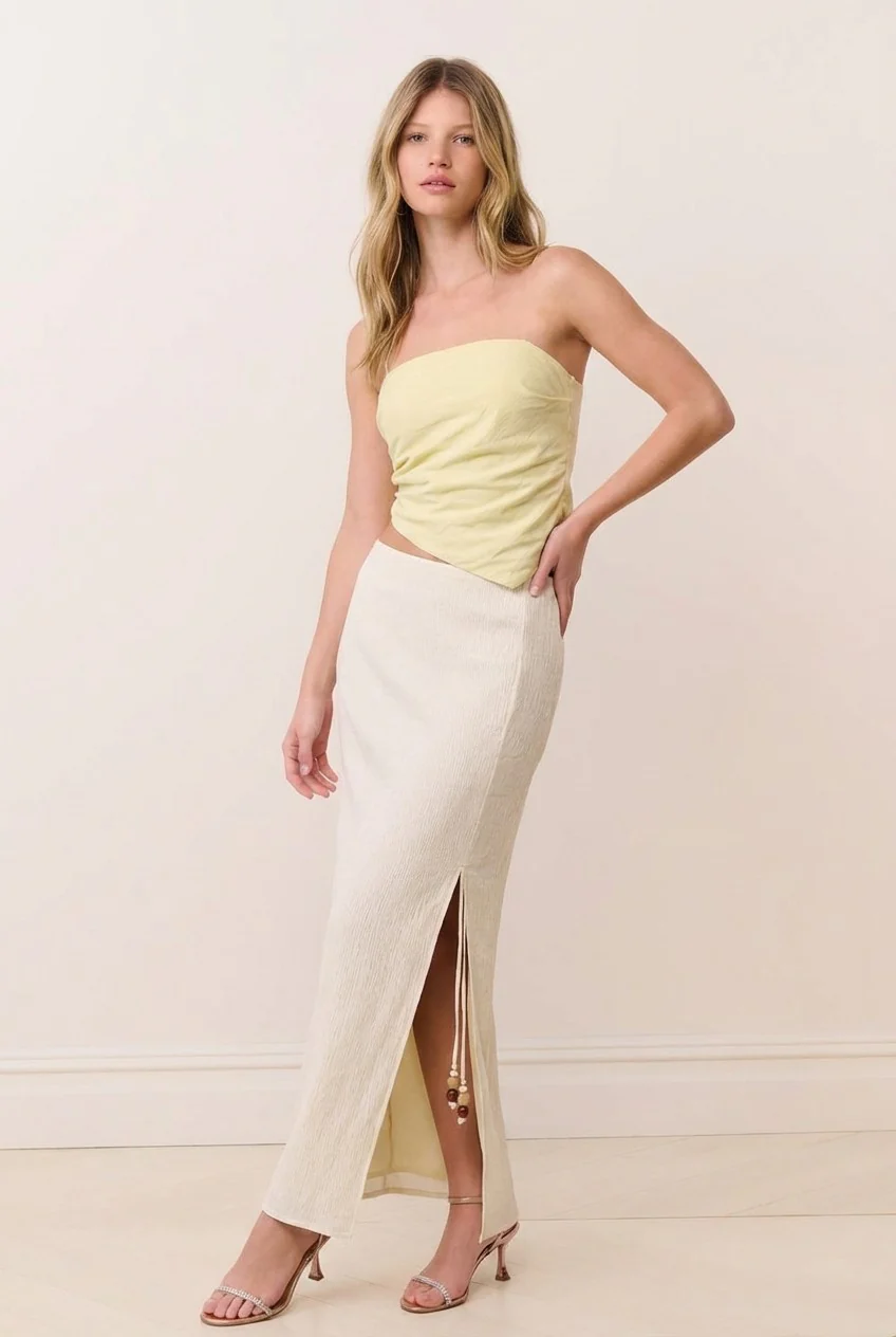 Tan Tie Skirt - Image 4