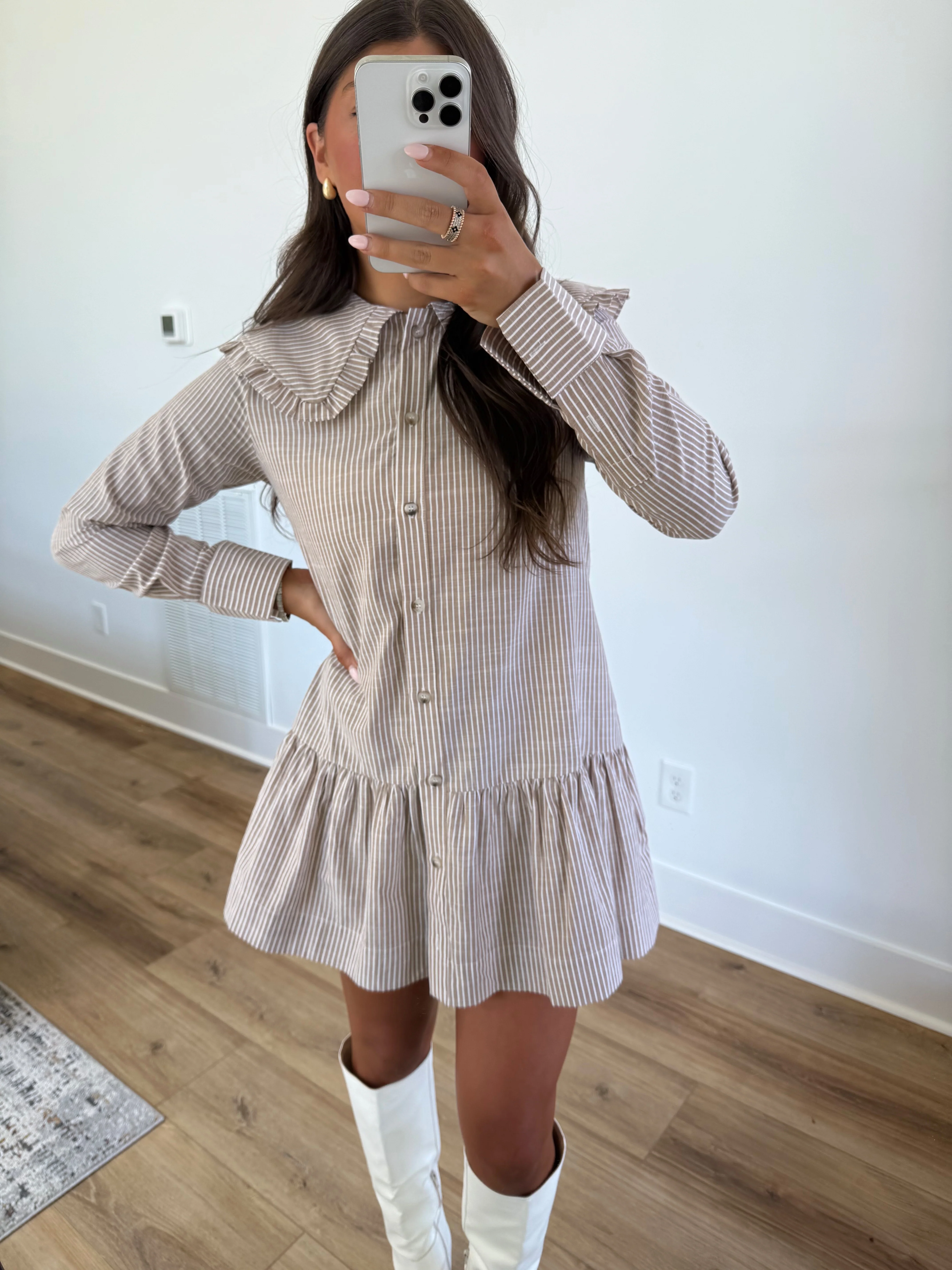 Thankful Days Collared Dress (Restock) - Image 2