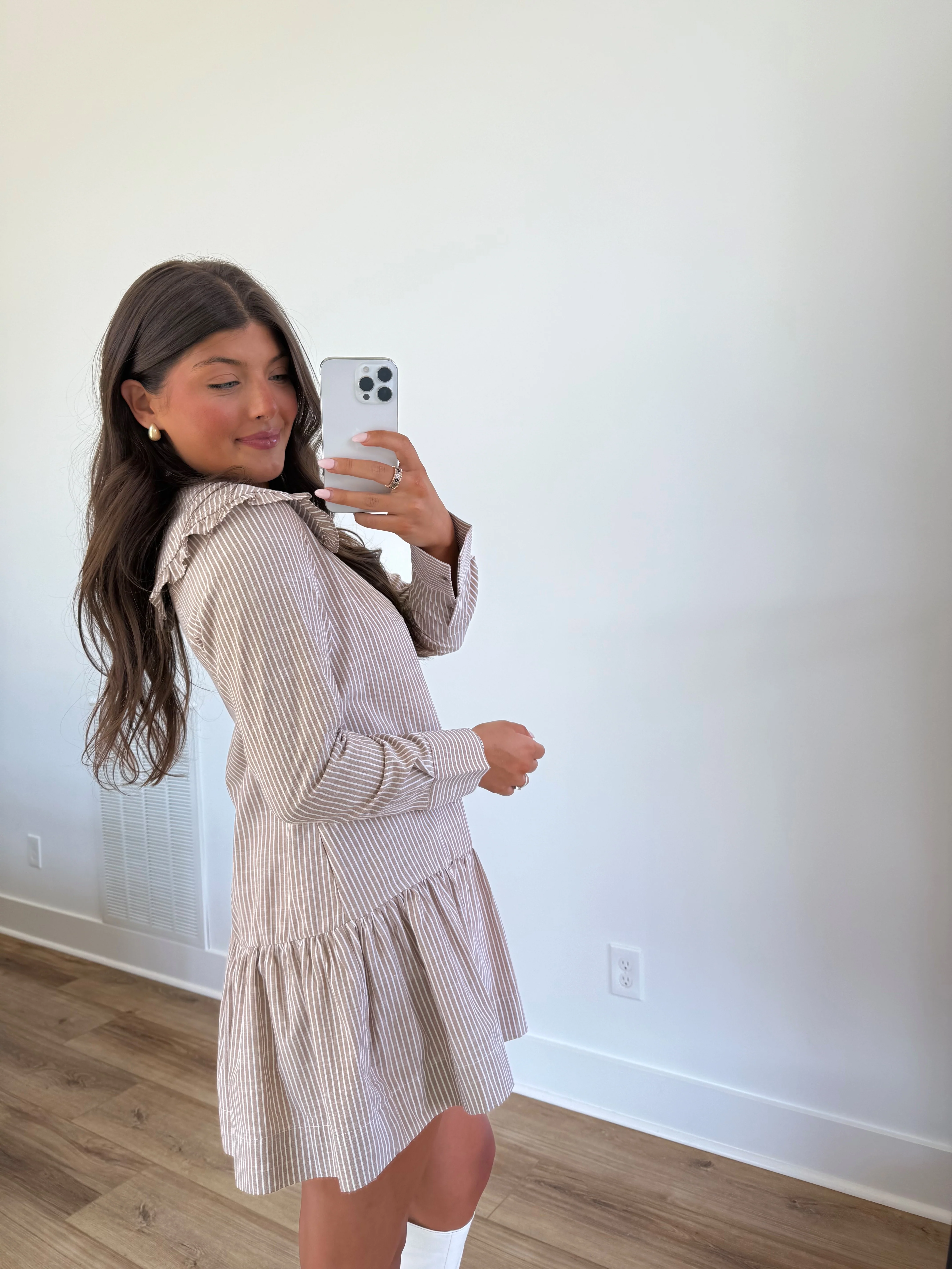 Thankful Days Collared Dress (Restock) - Image 4