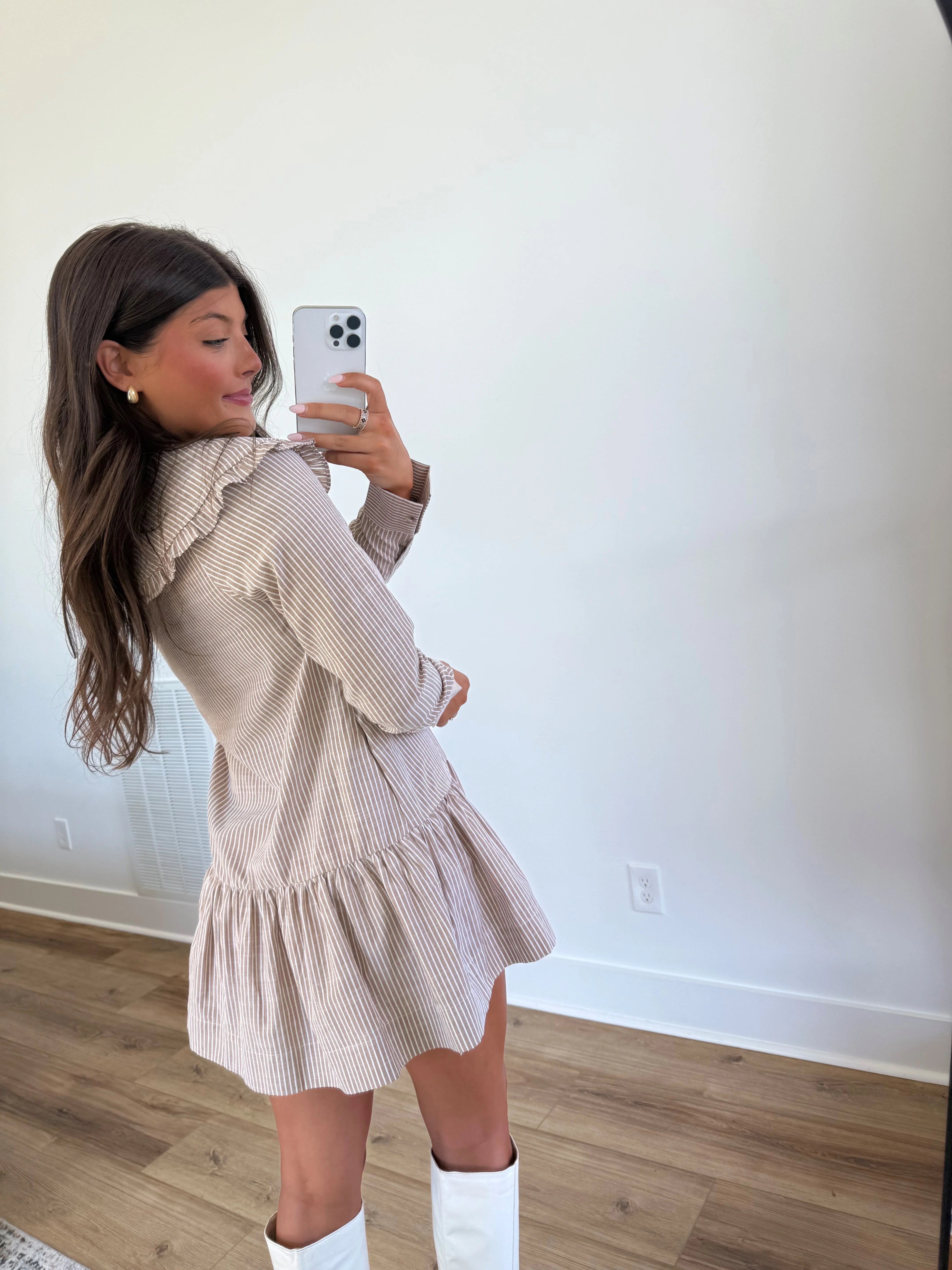 Thankful Days Collared Dress (Restock) - Image 7