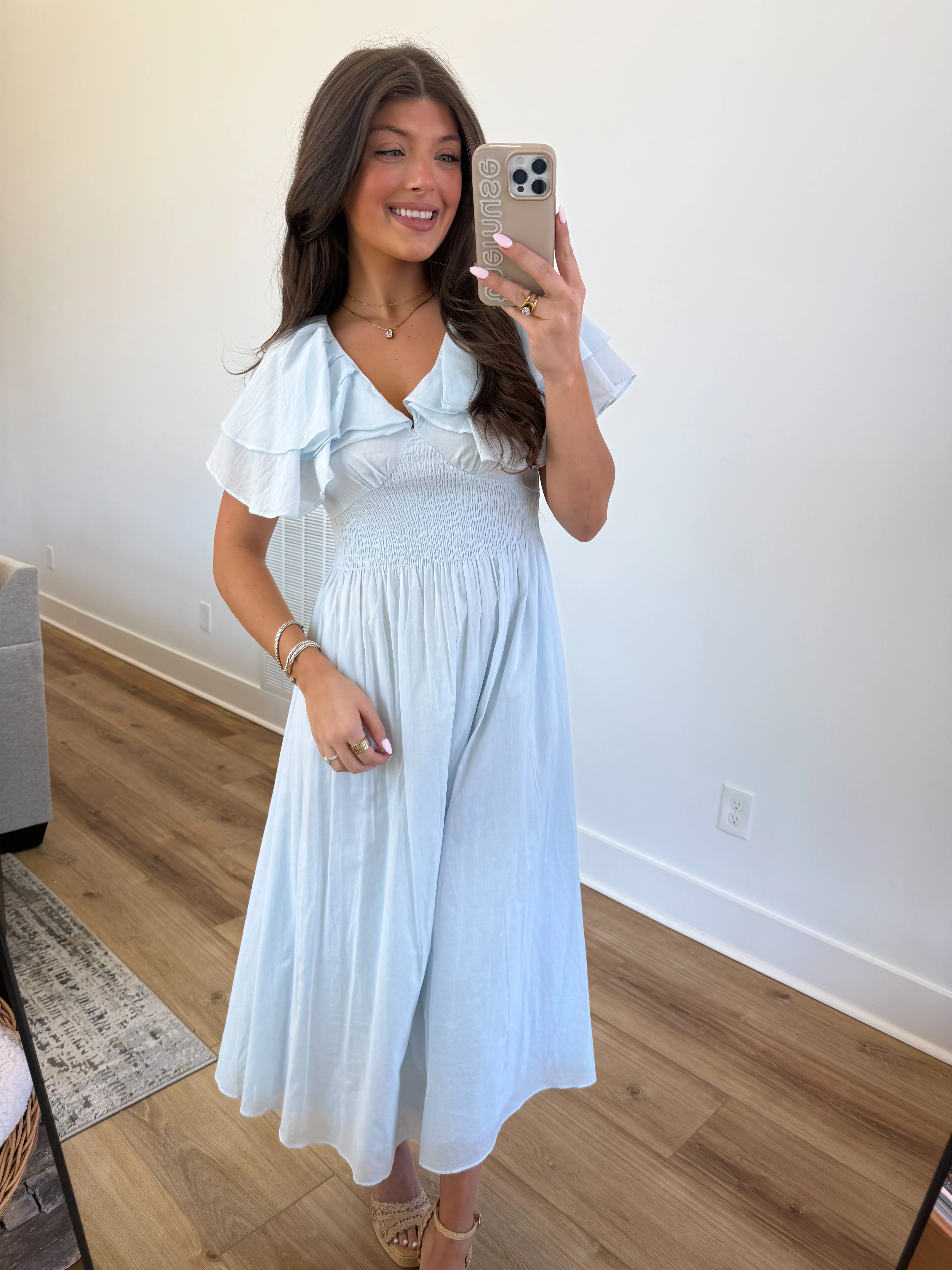 The Airy Blue Dress - Image 2